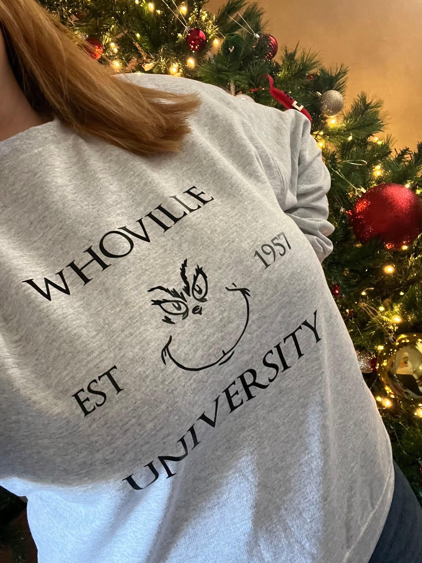 University of Whoville - Grinch Inspired Sweatshirt