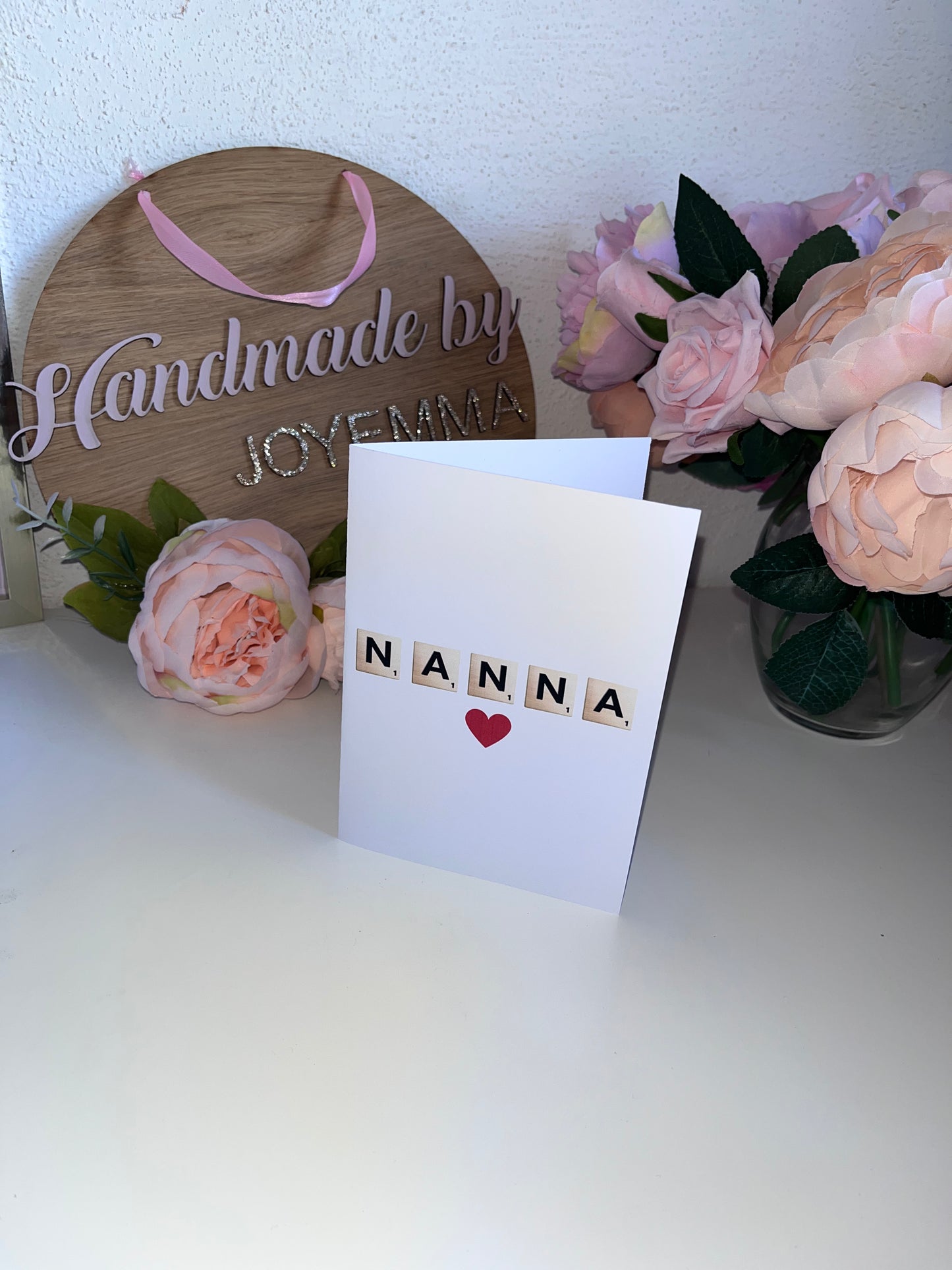 Mothers Day Scrabble Tile Card