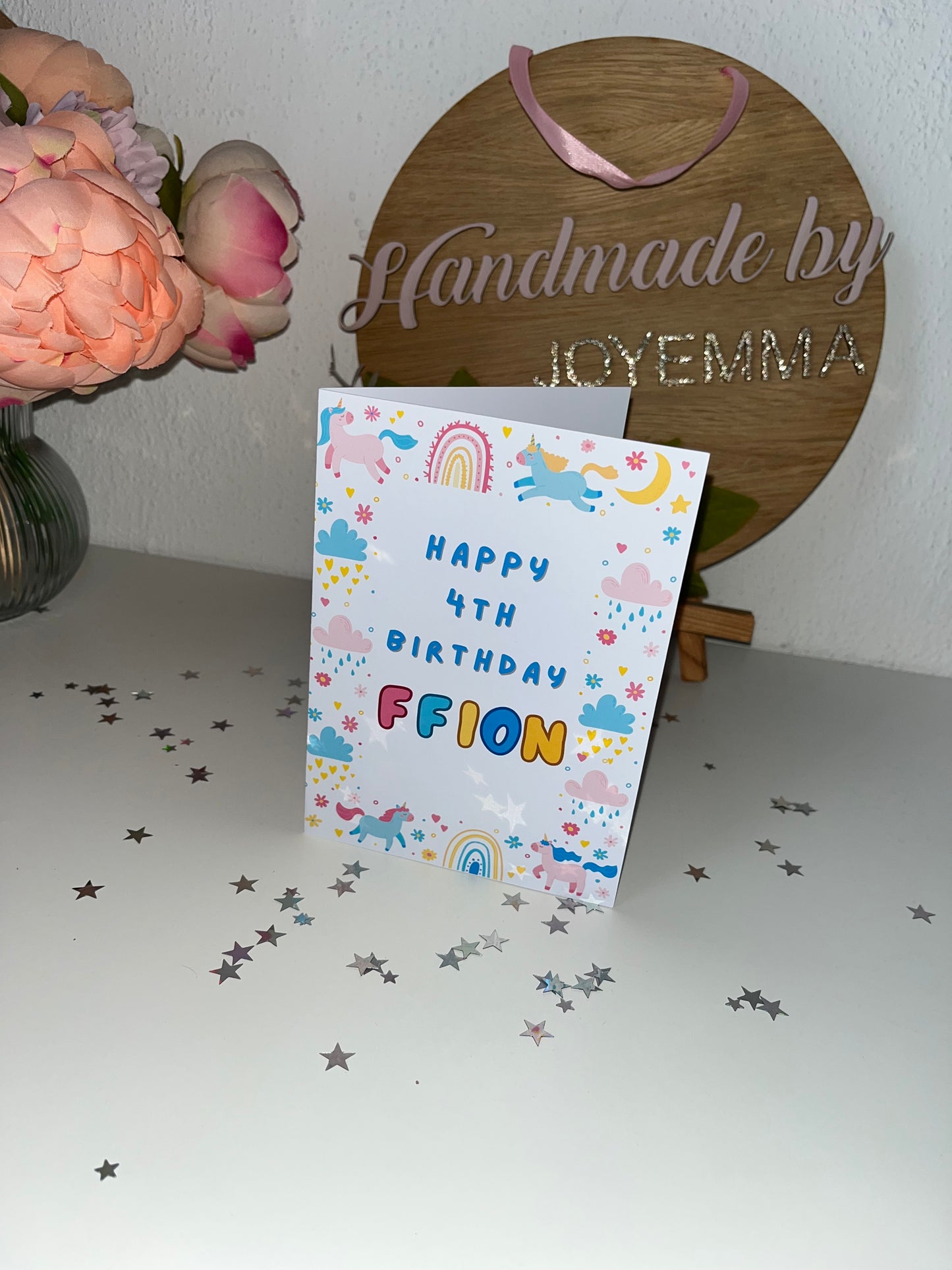 Unicorn Birthday Card