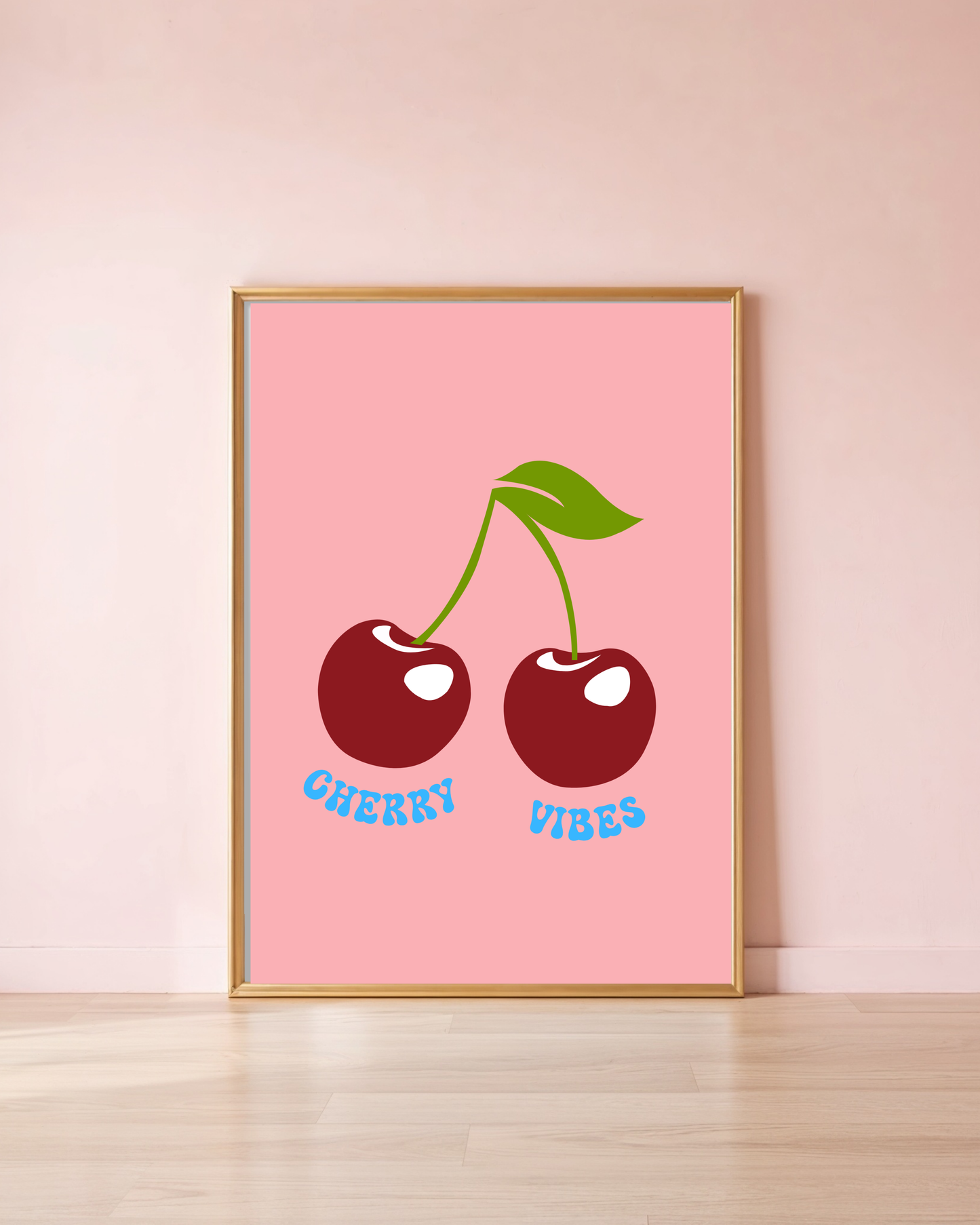 Cherry Vibes A4 Print