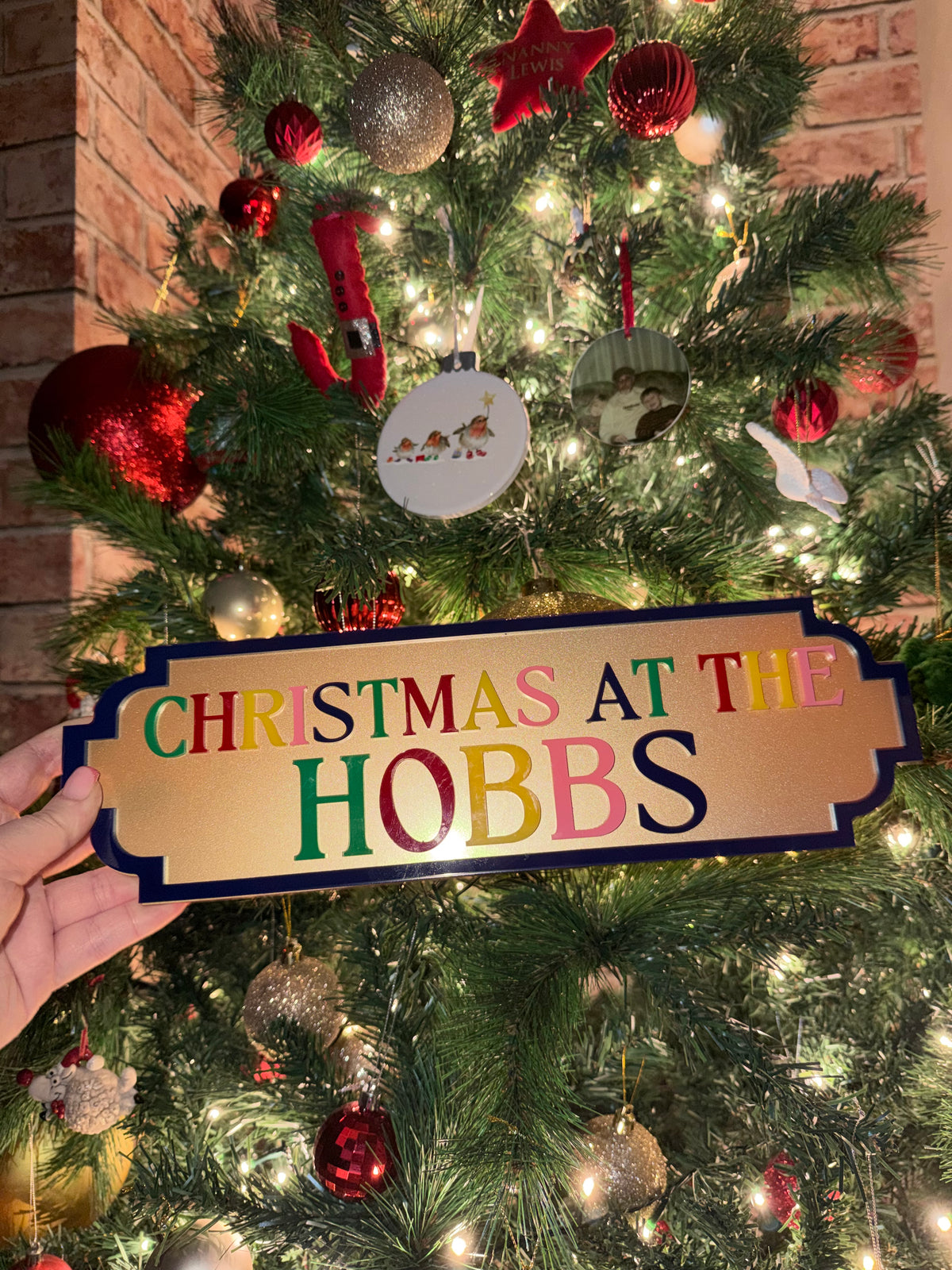 Christmas at the... Sign