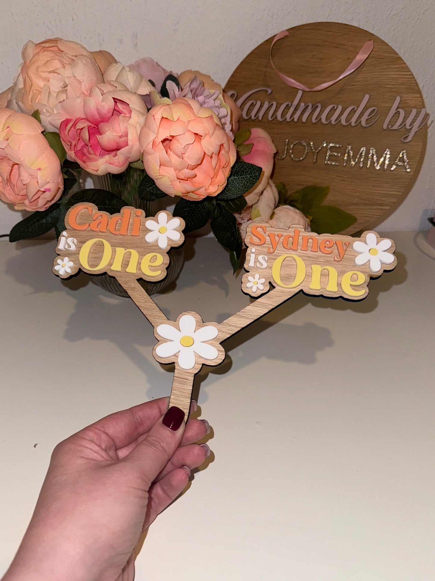 Twin Cake Topper