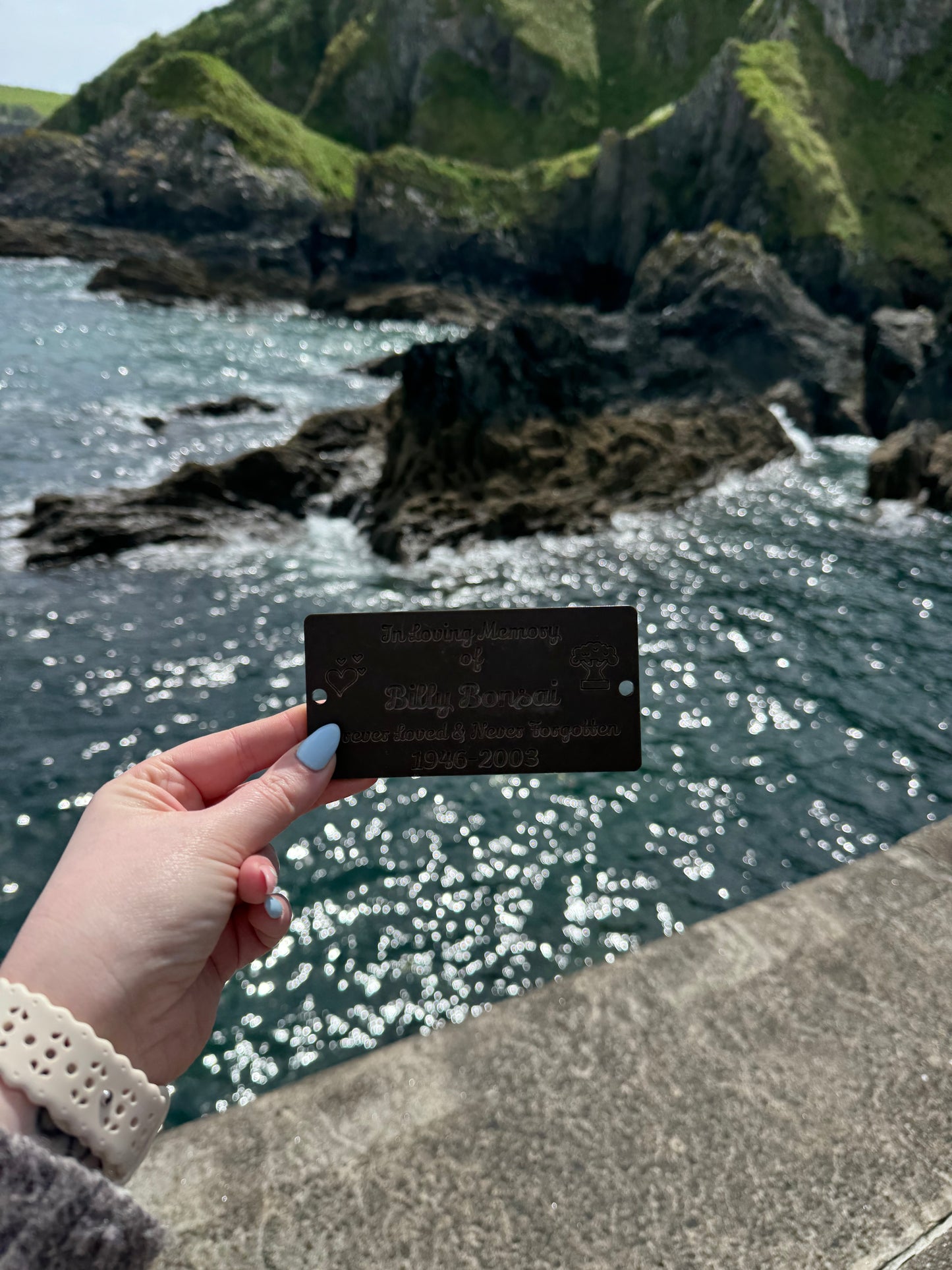 Acrylic Memorial Plaque