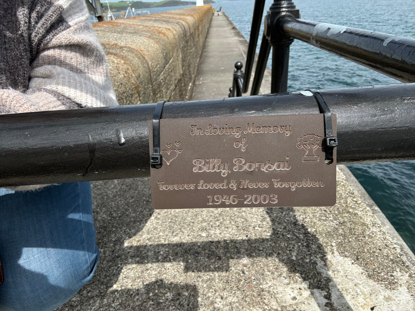 Acrylic Memorial Plaque