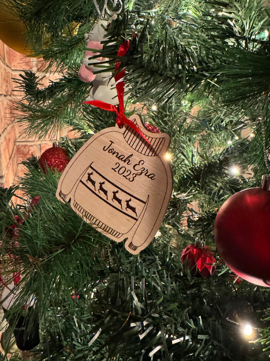 Wooden Bauble