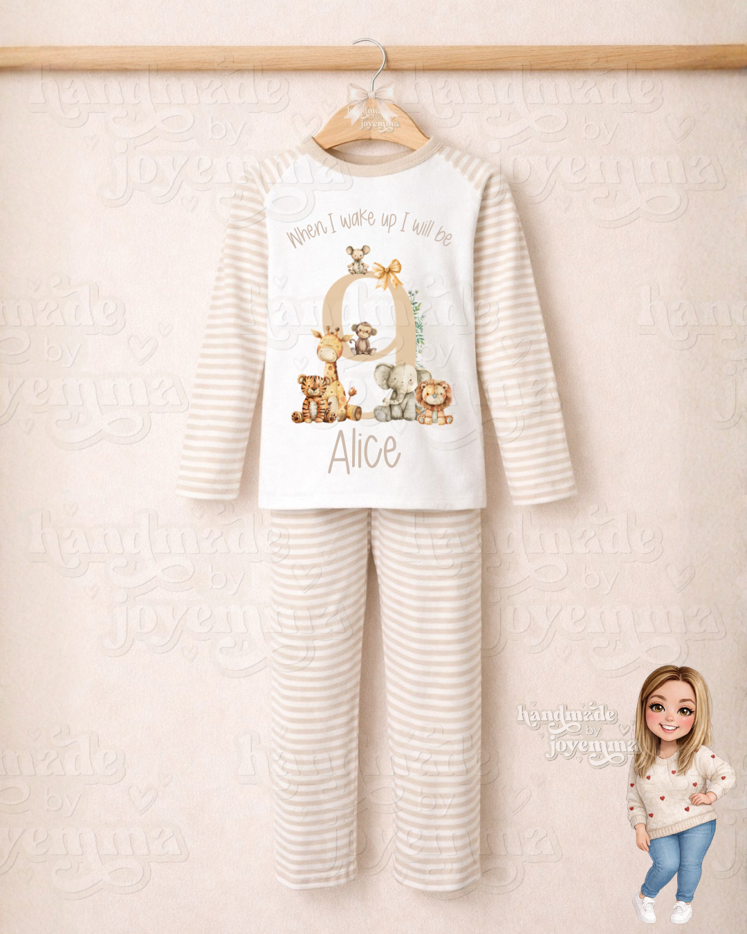 Zoo Animal Birthday Pyjamas