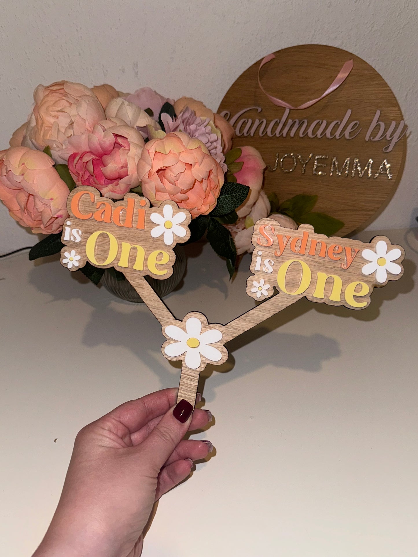 Twin Cake Topper
