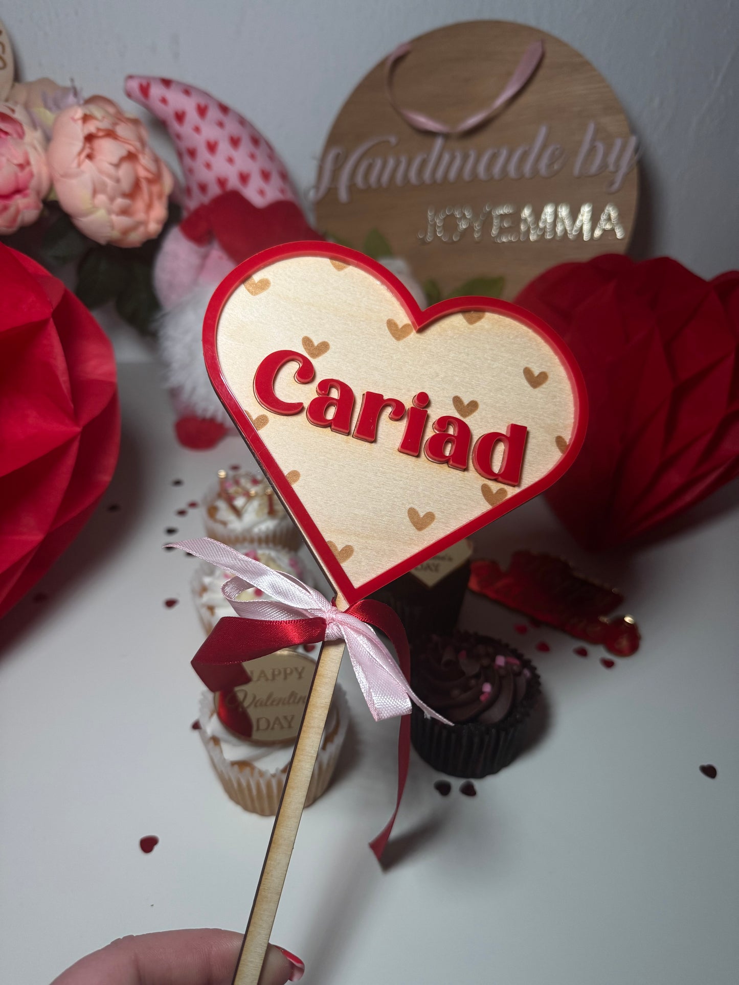 Cariad Heart Wand