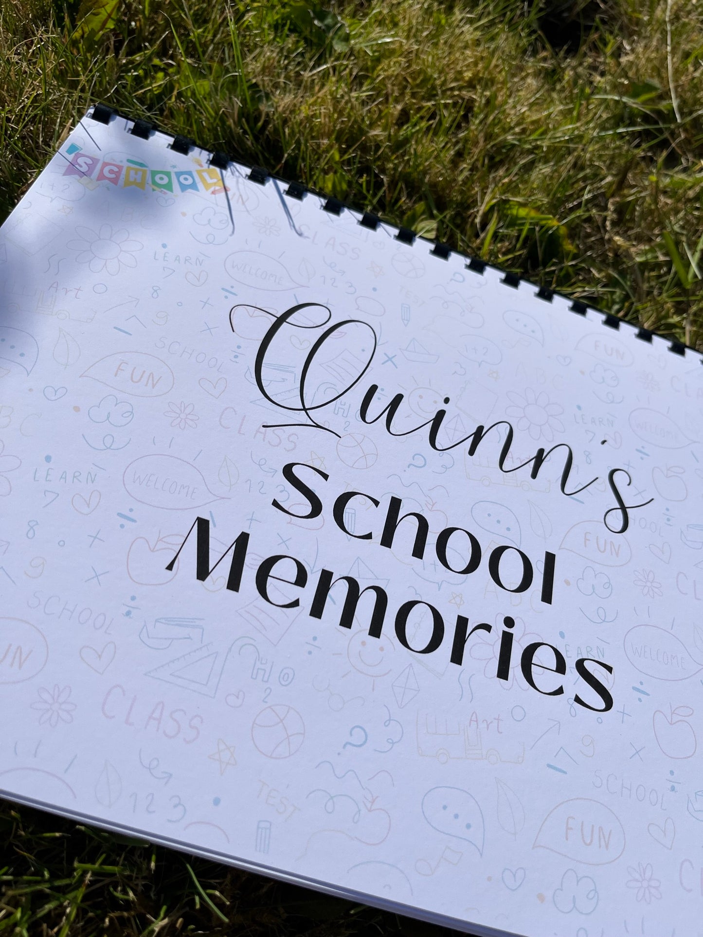 School Memories Scrapbook Keepsake