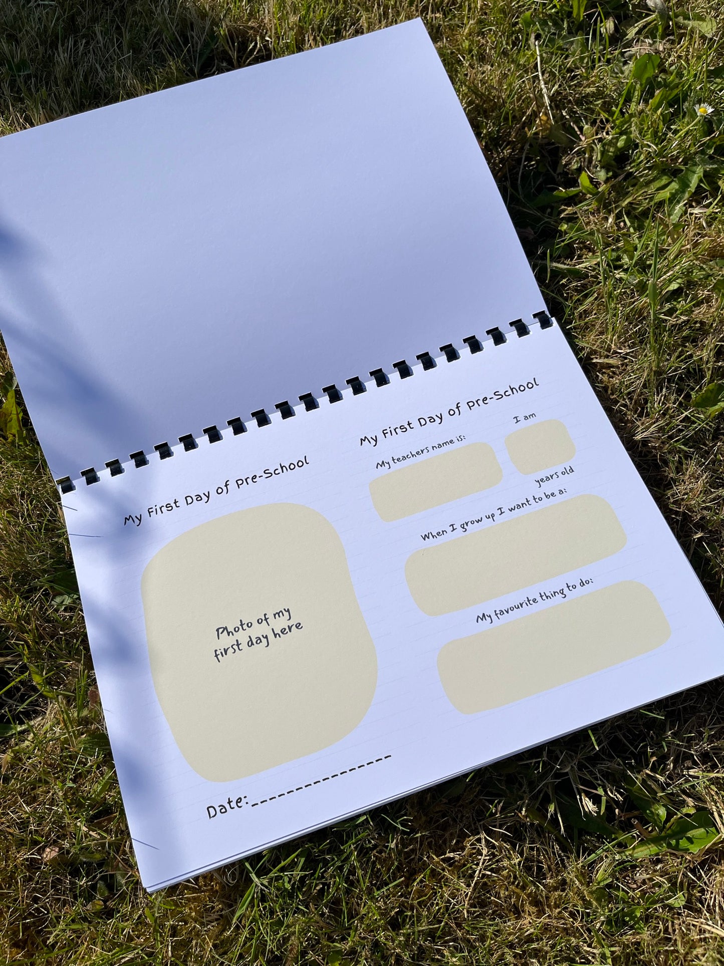 School Memories Scrapbook Keepsake