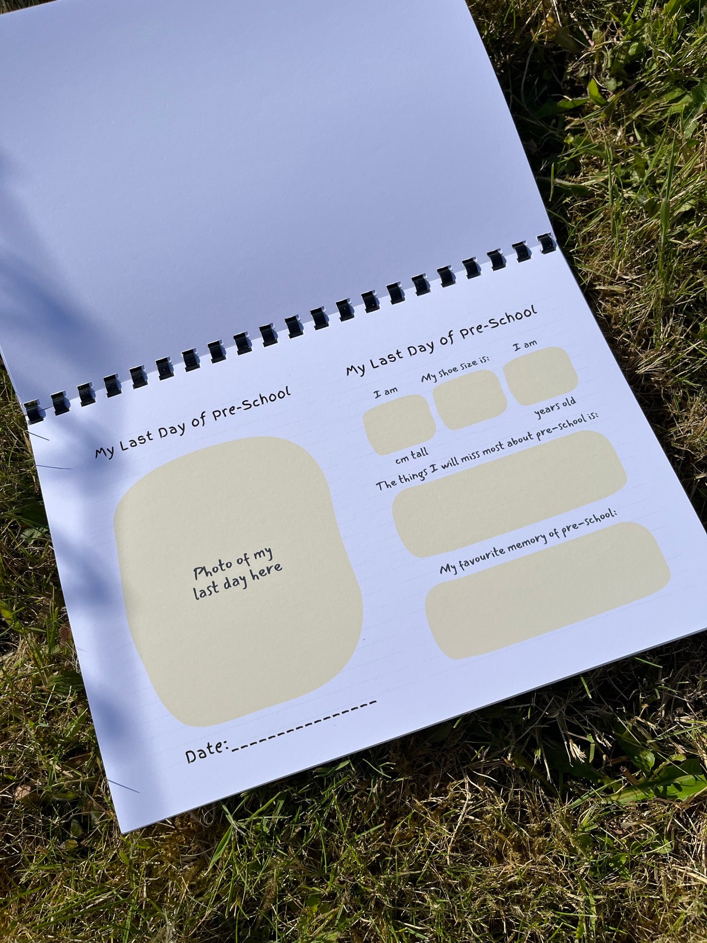 School Memories Scrapbook Keepsake