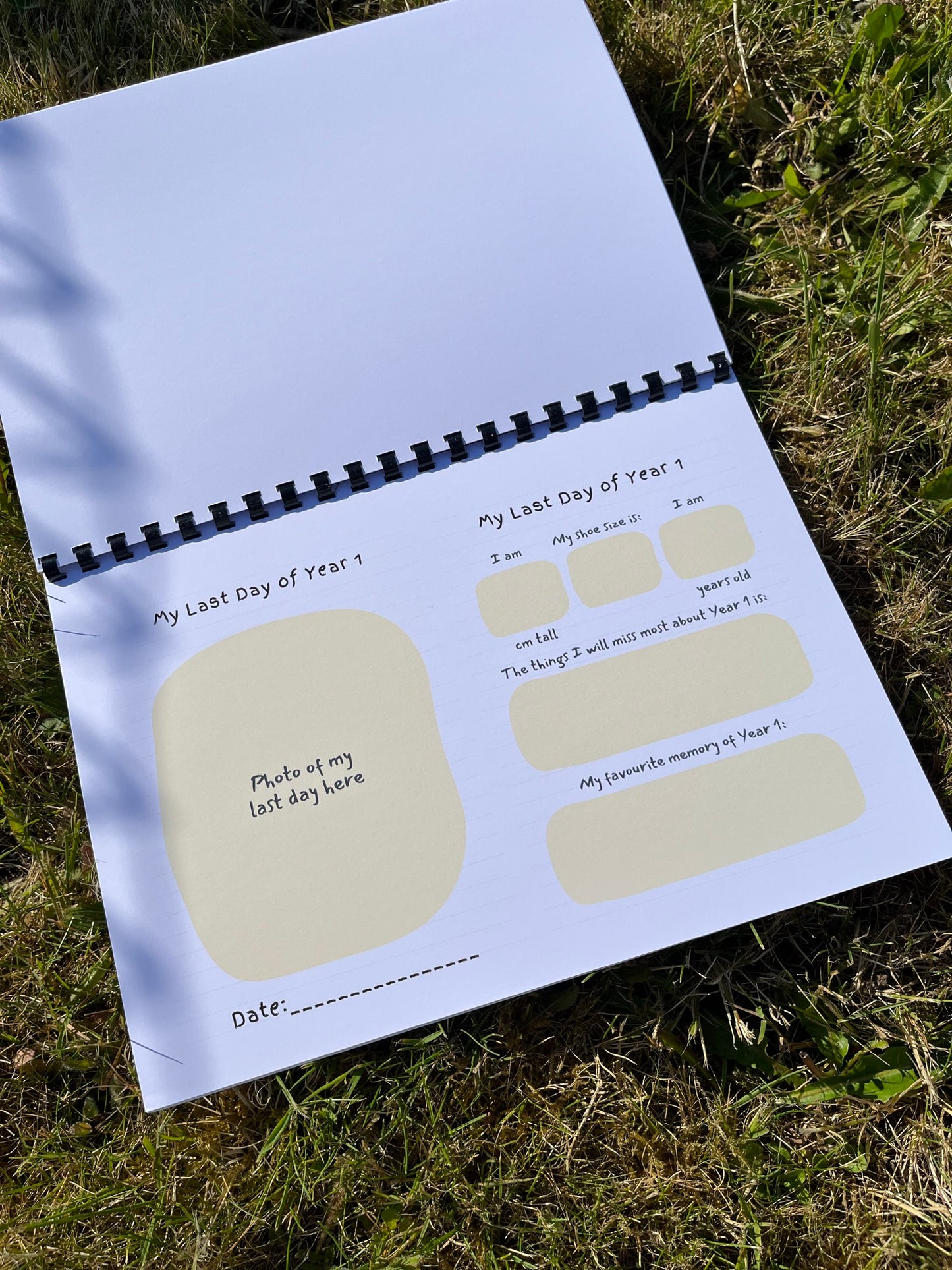 School Memories Scrapbook Keepsake