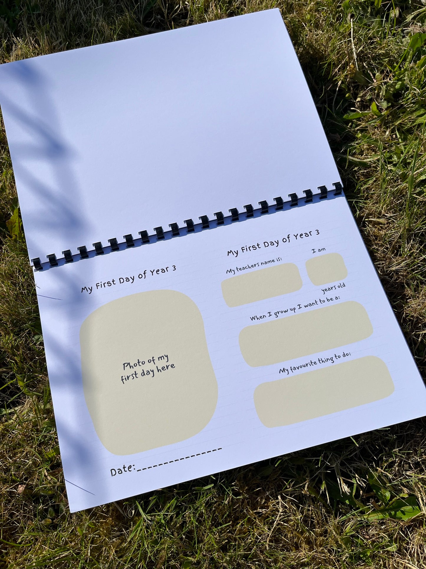 School Memories Scrapbook Keepsake