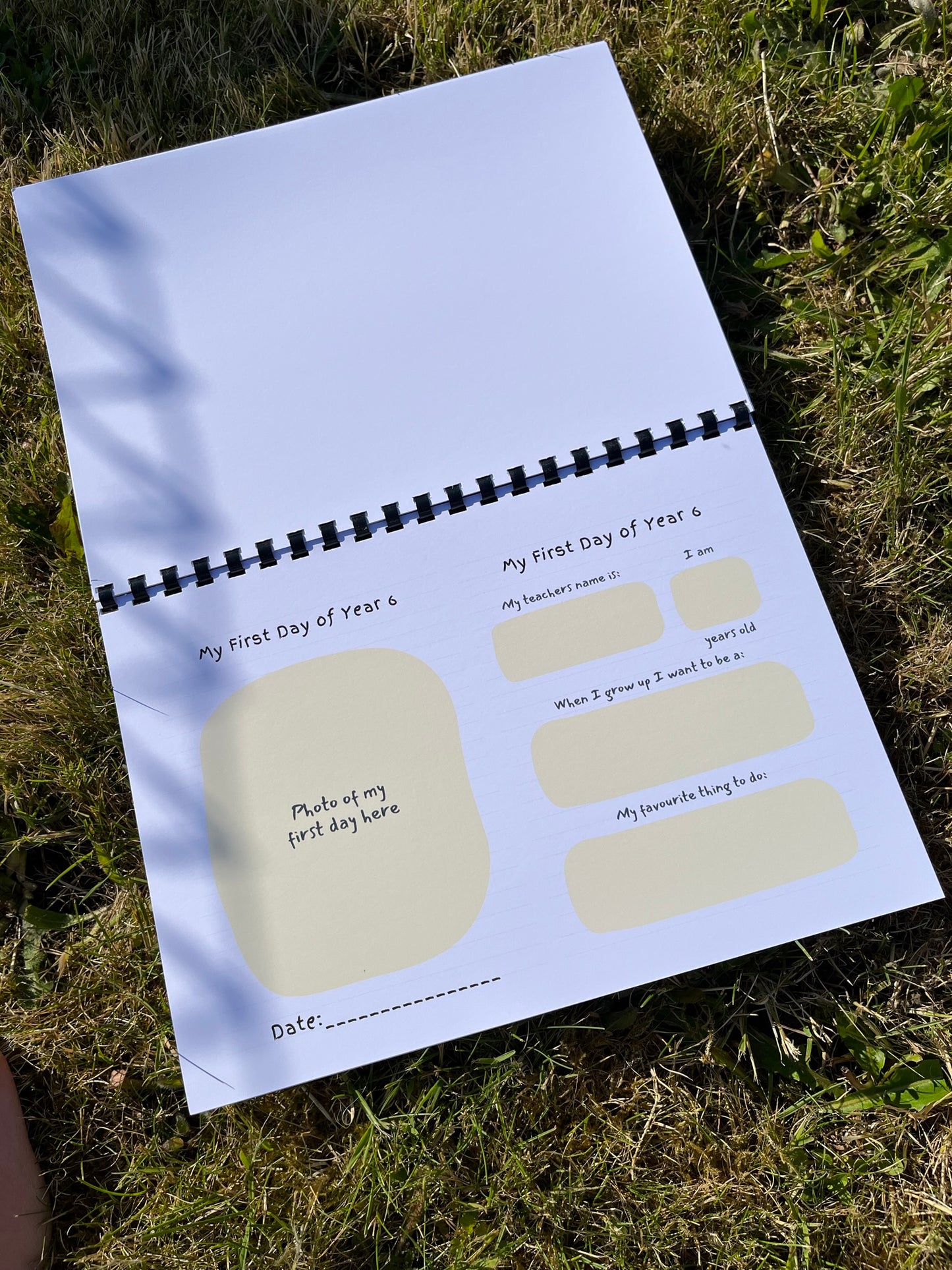 School Memories Scrapbook Keepsake