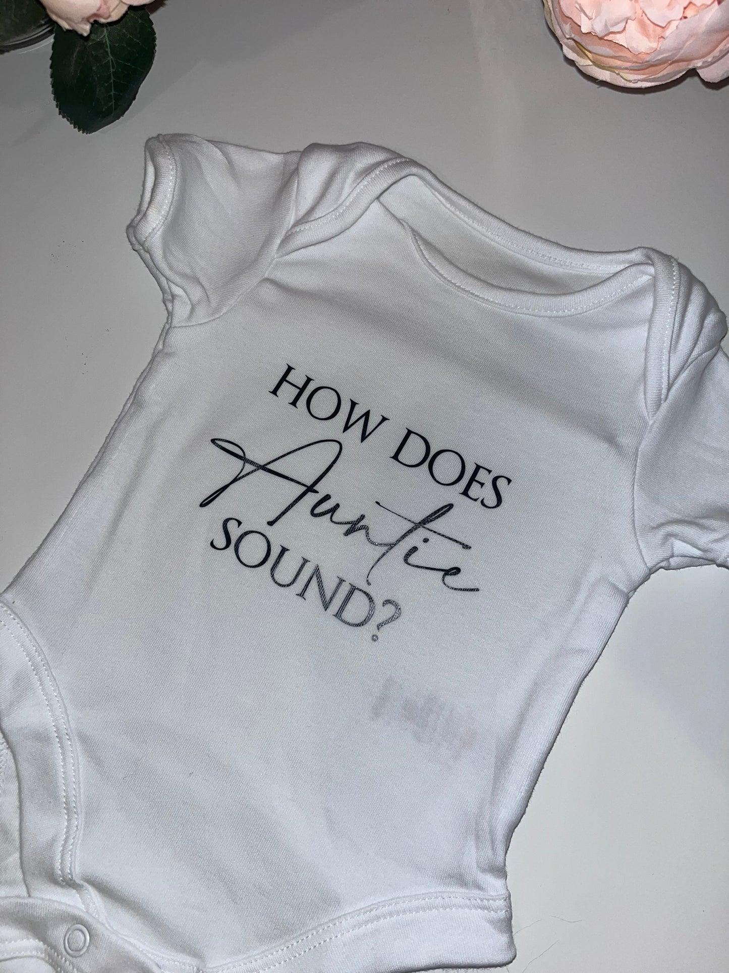 Family Pregnancy Announcement Baby Vest