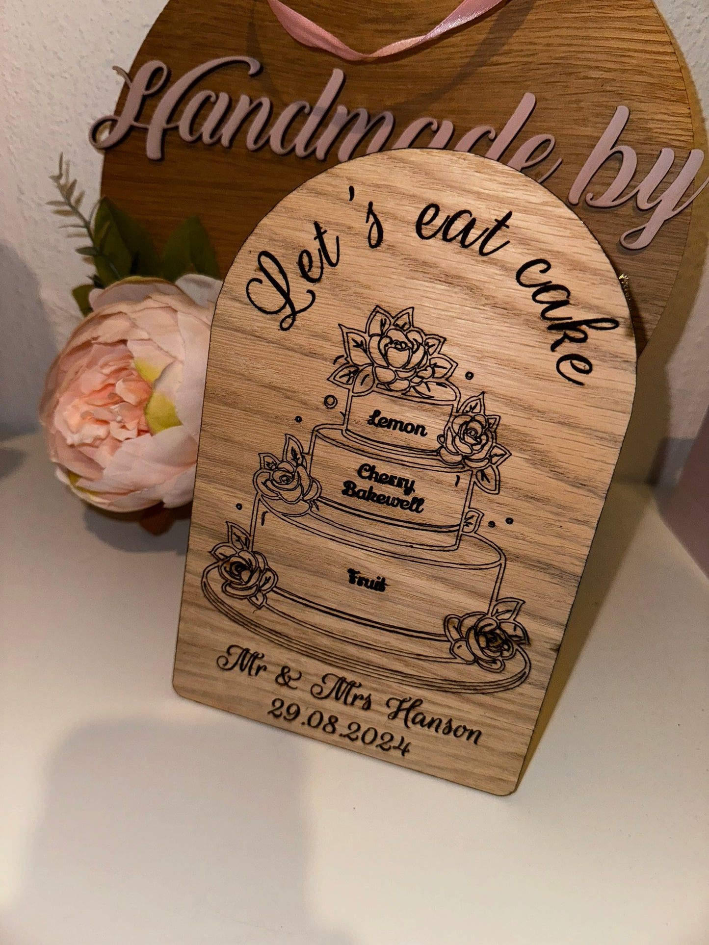 Wedding Cake Sign