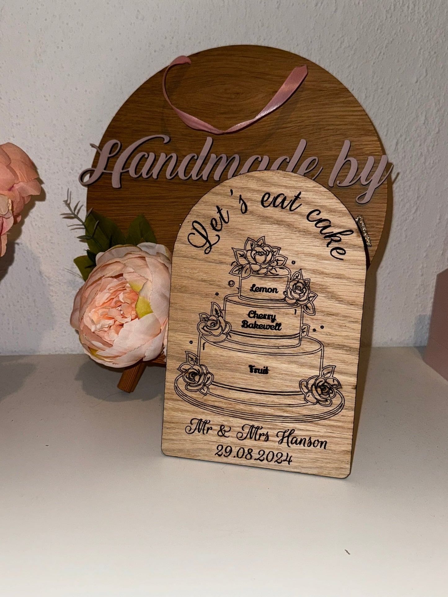 Wedding Cake Sign