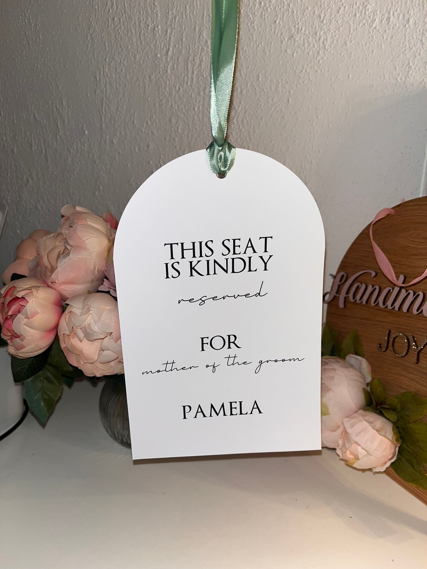 Reserved Seating Signs