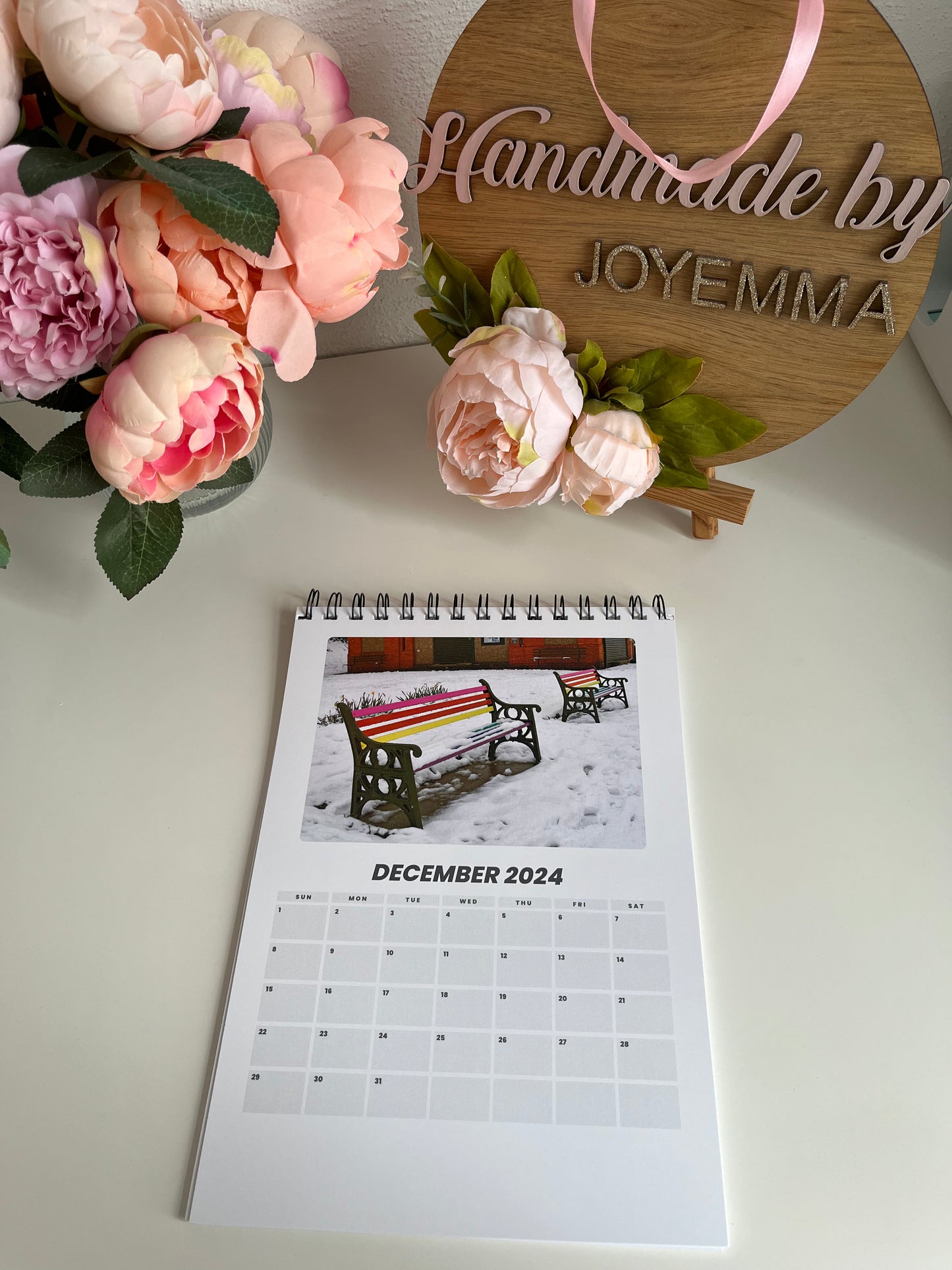 A4 Personalised Calendar