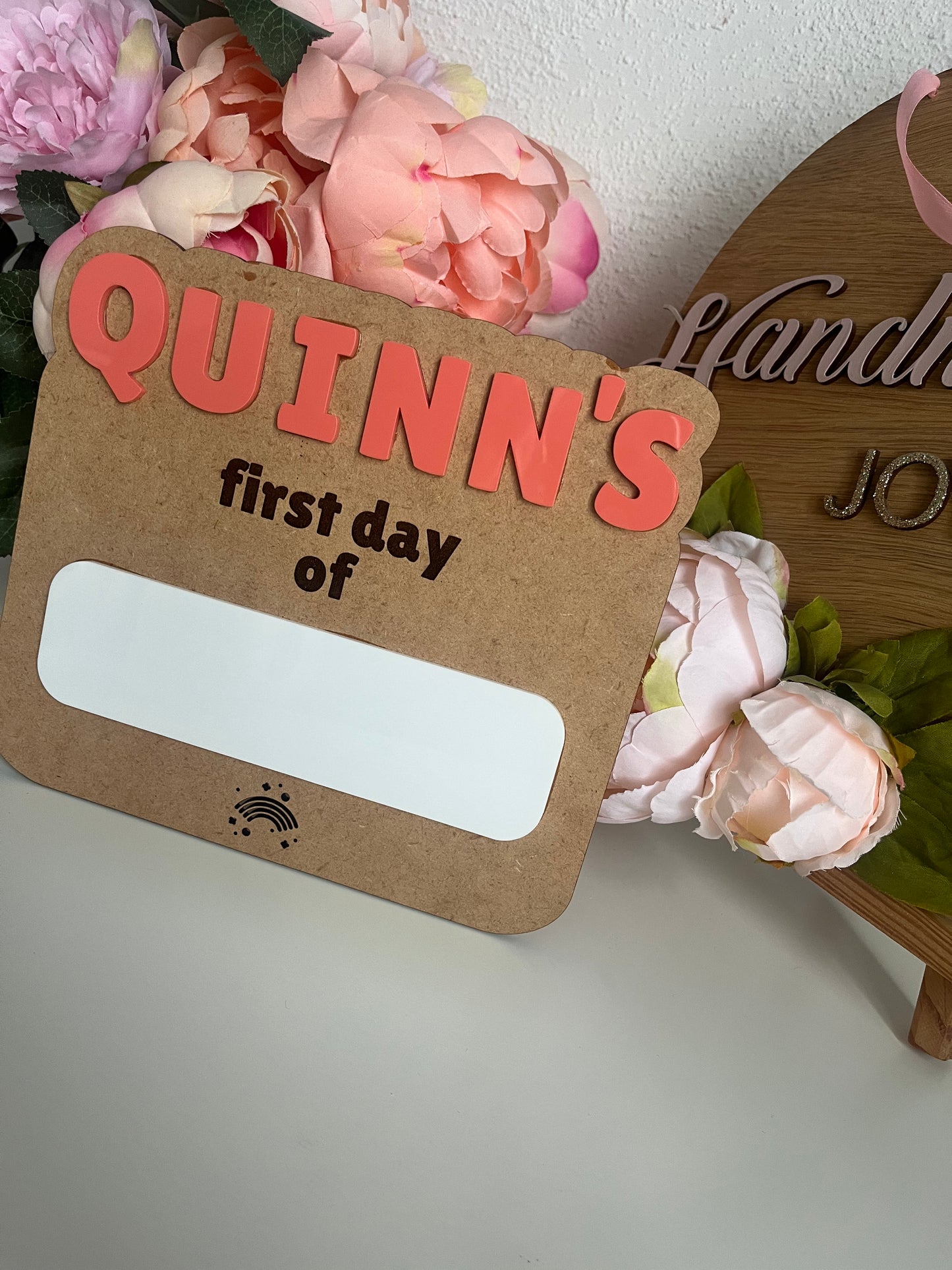 "First Day of..." Whiteboard Plaque