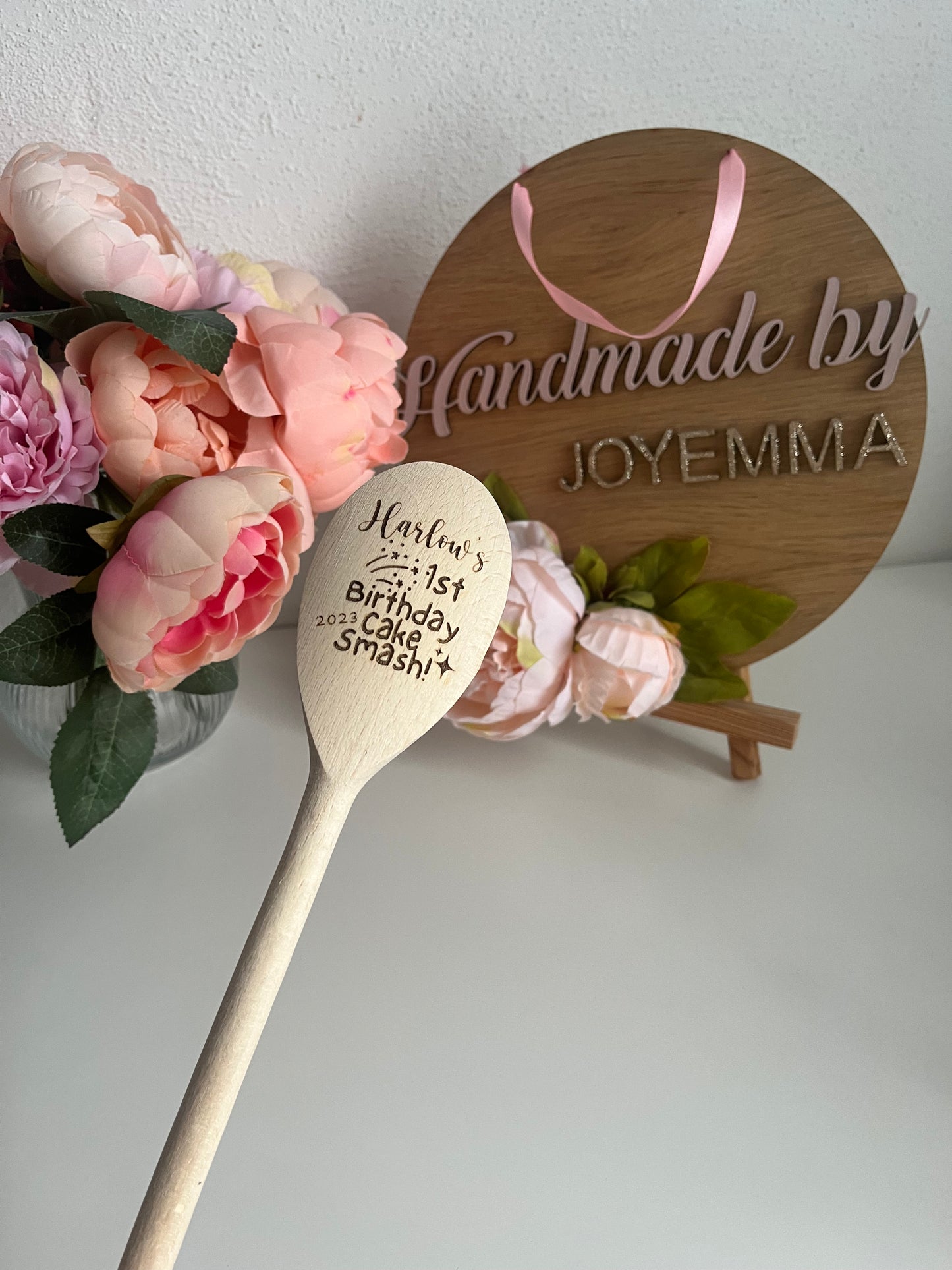Cake Smash Wooden Spoon