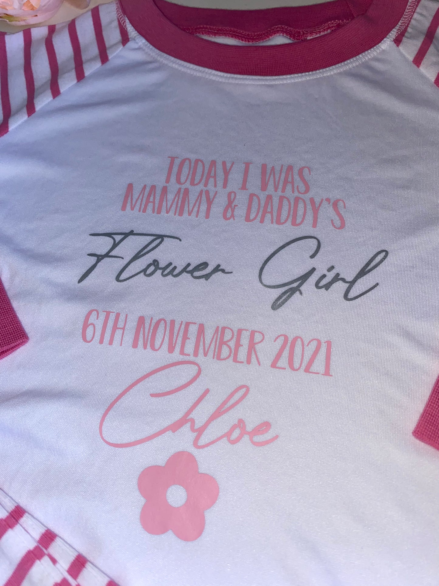 Flower Girl/Page Boy Pyjamas