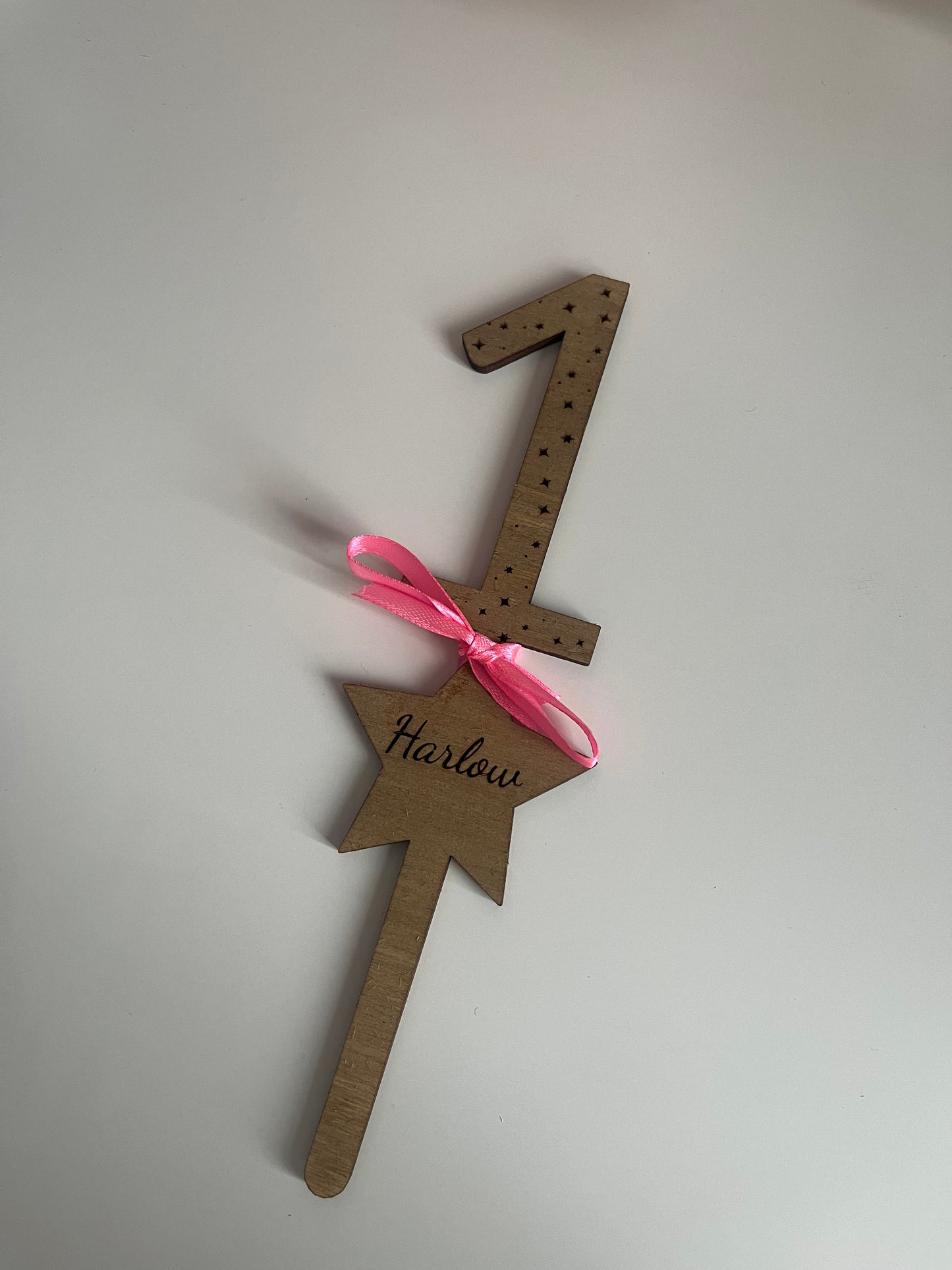 Birthday Wand or Cake Topper