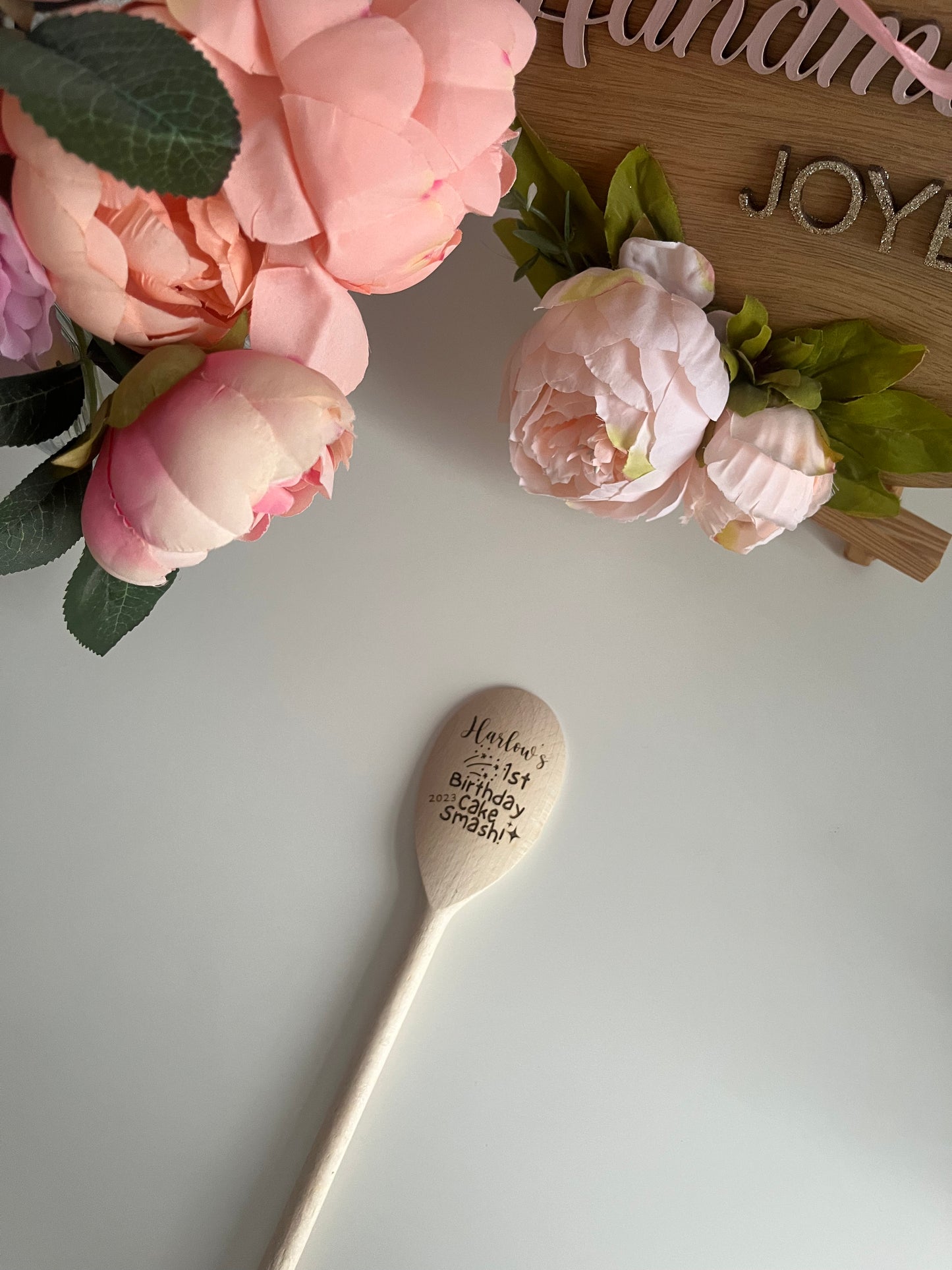 Cake Smash Wooden Spoon