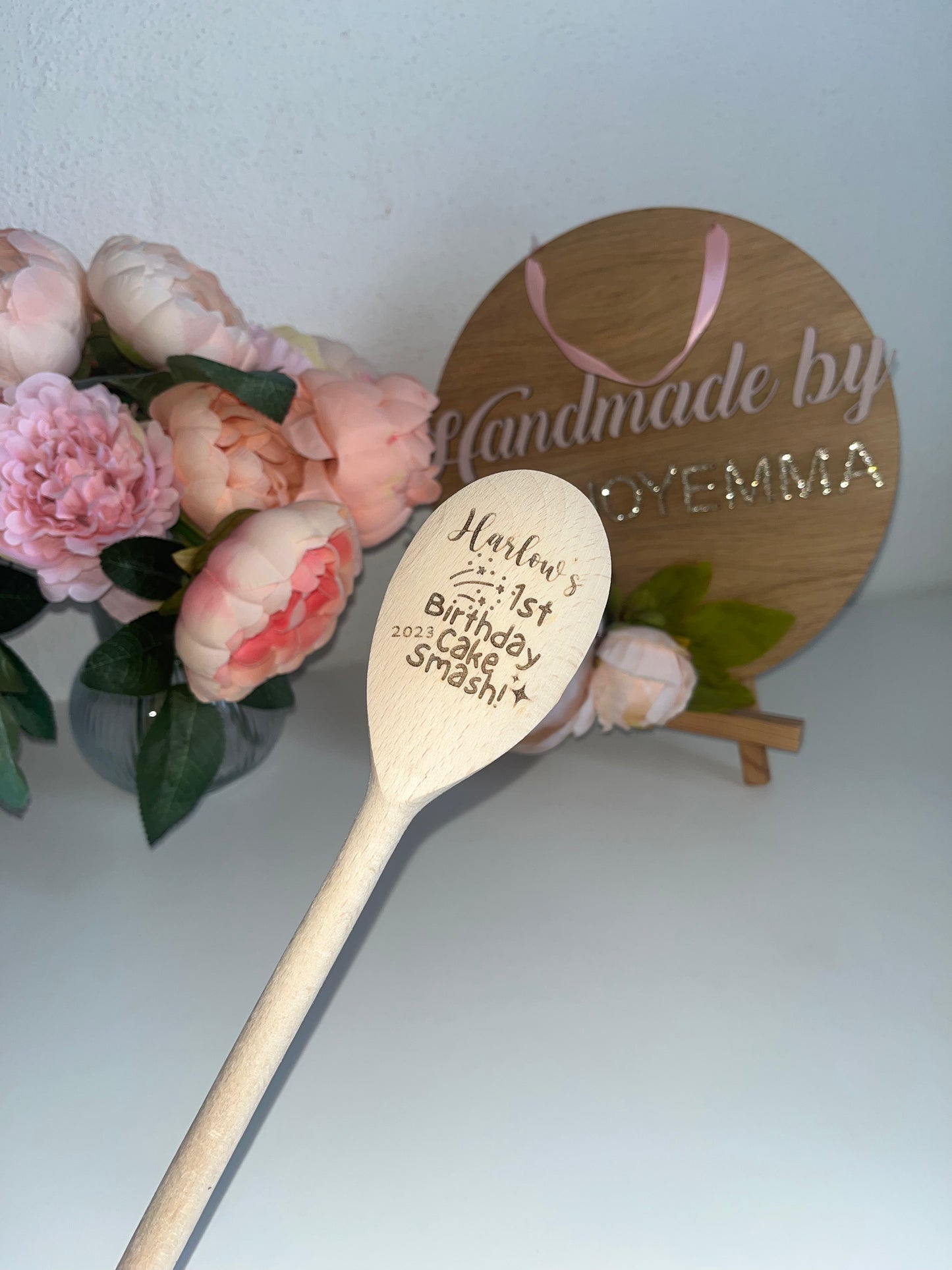 Cake Smash Wooden Spoon