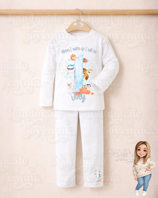 Sealife Birthday Pyjamas