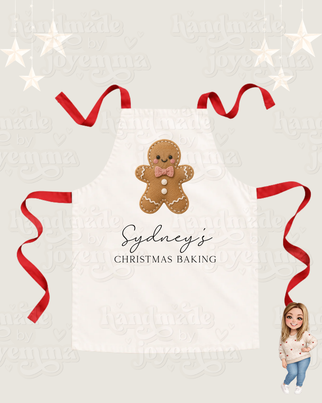 Christmas Baking Apron - Personalised