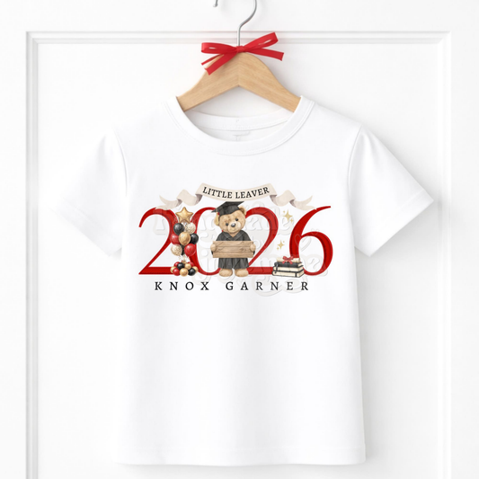 Personalised School Leaver T-Shirt