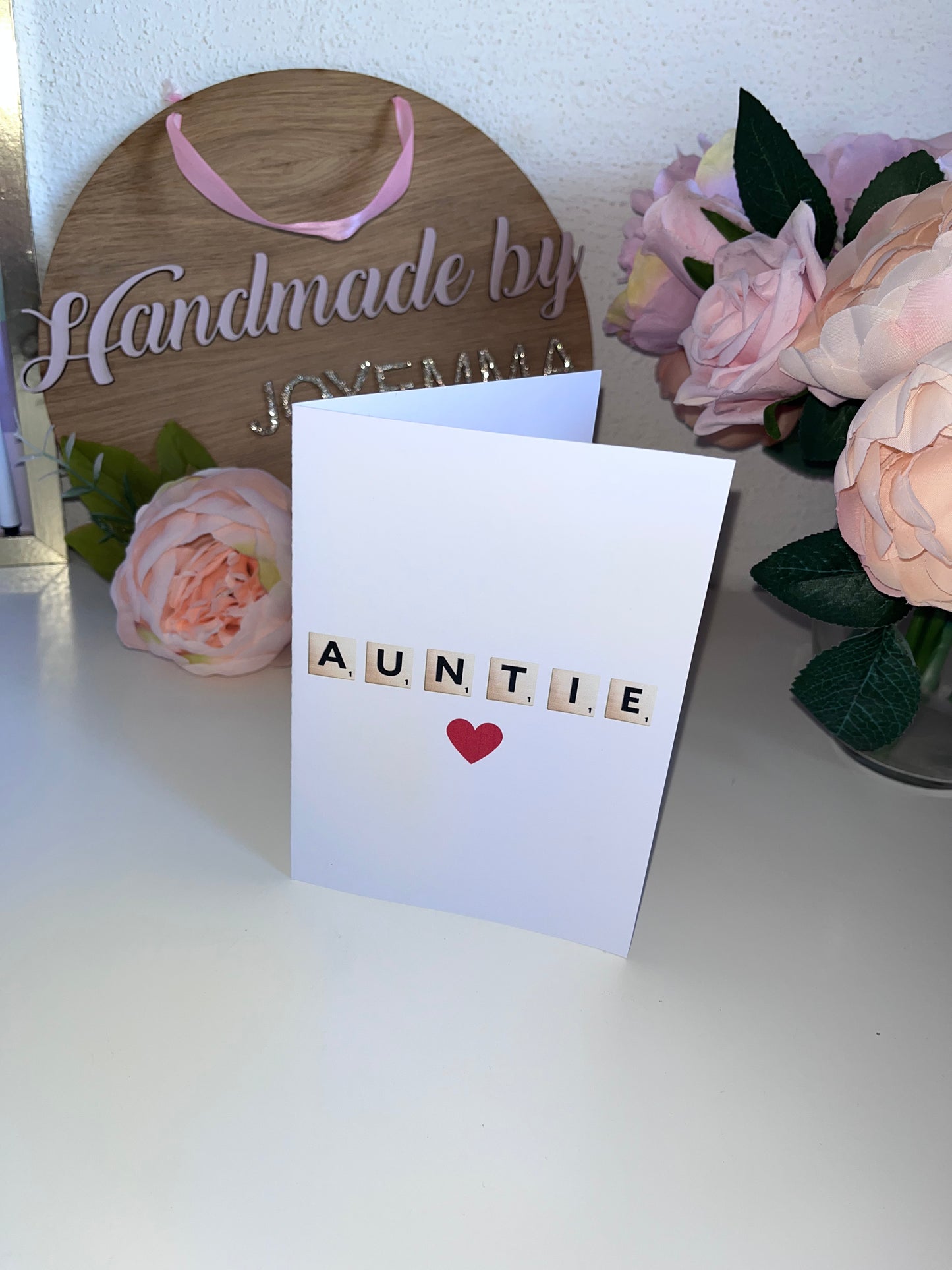 Mothers Day Scrabble Tile Card