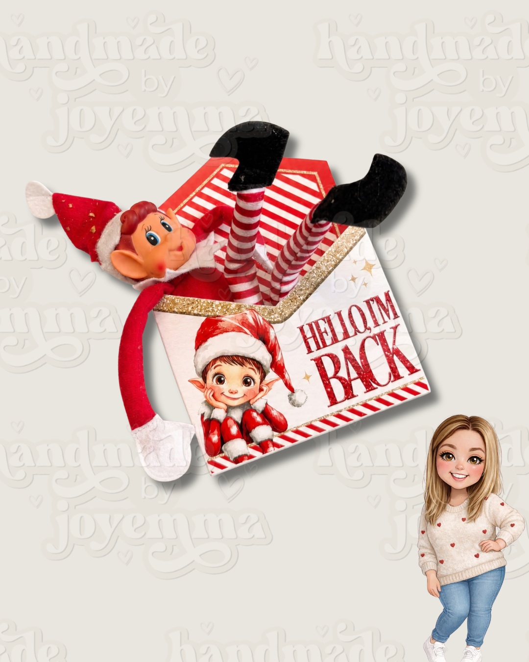 Elf Arrival Envelope Box