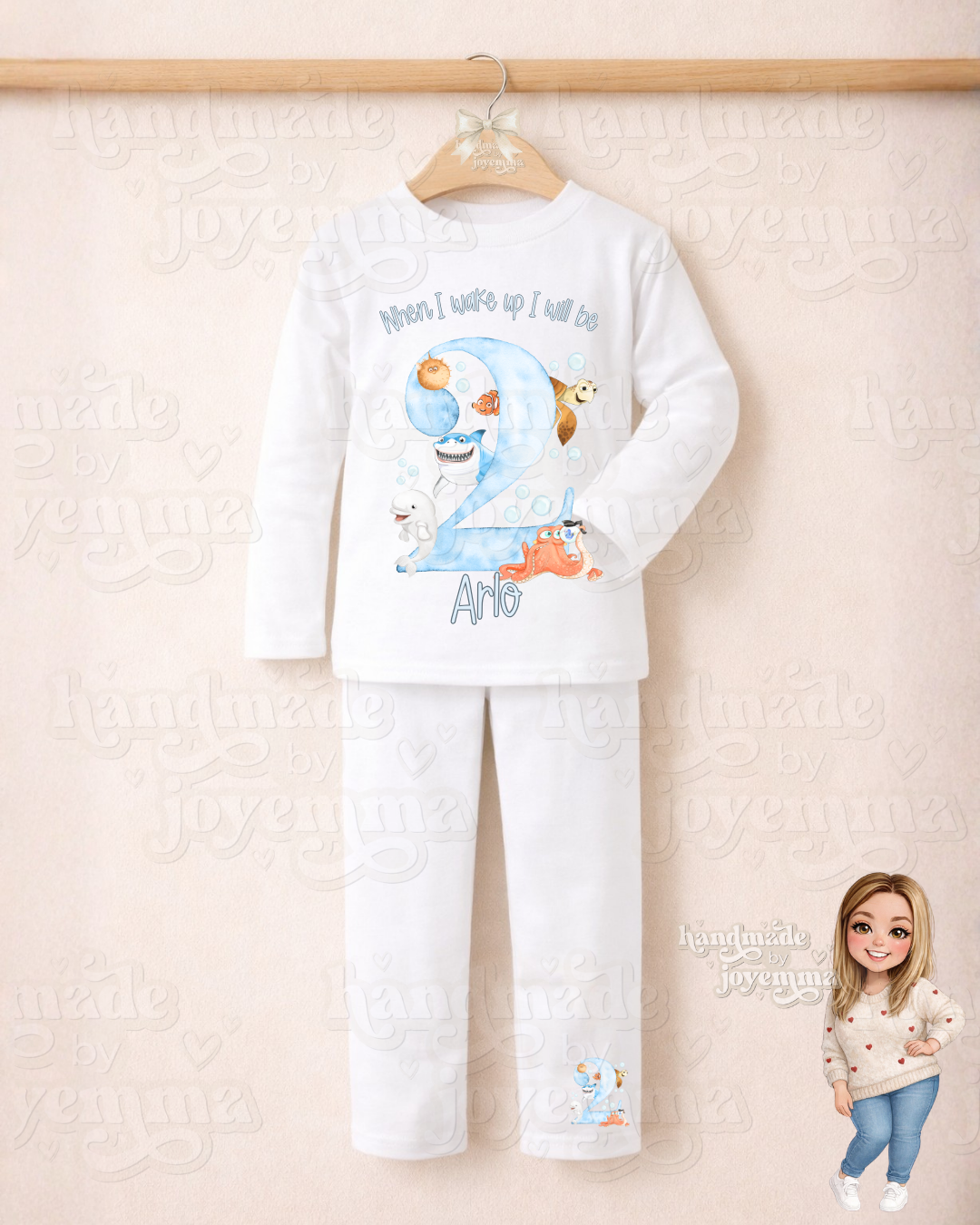 Sealife Birthday Pyjamas