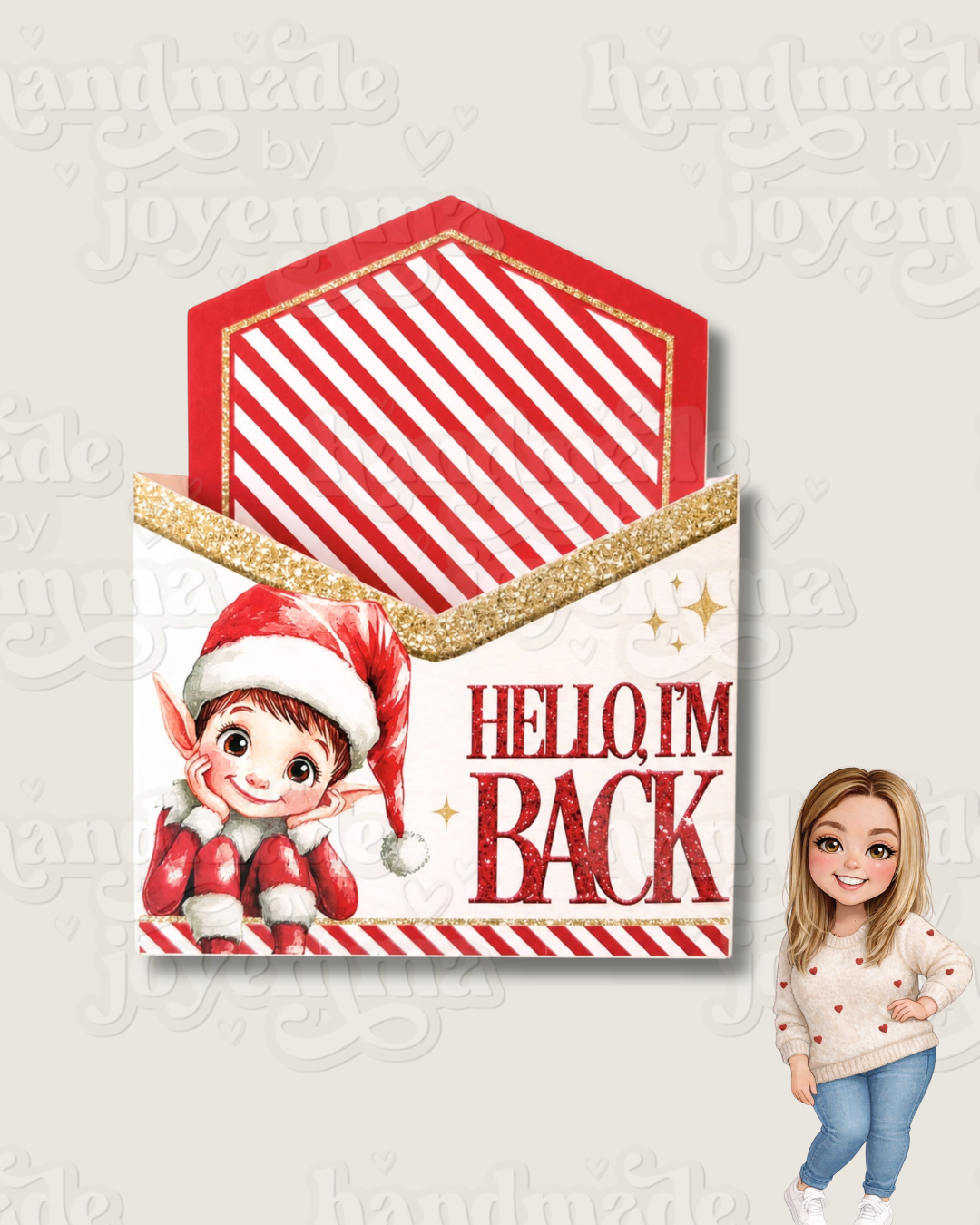 Elf Arrival Envelope Box