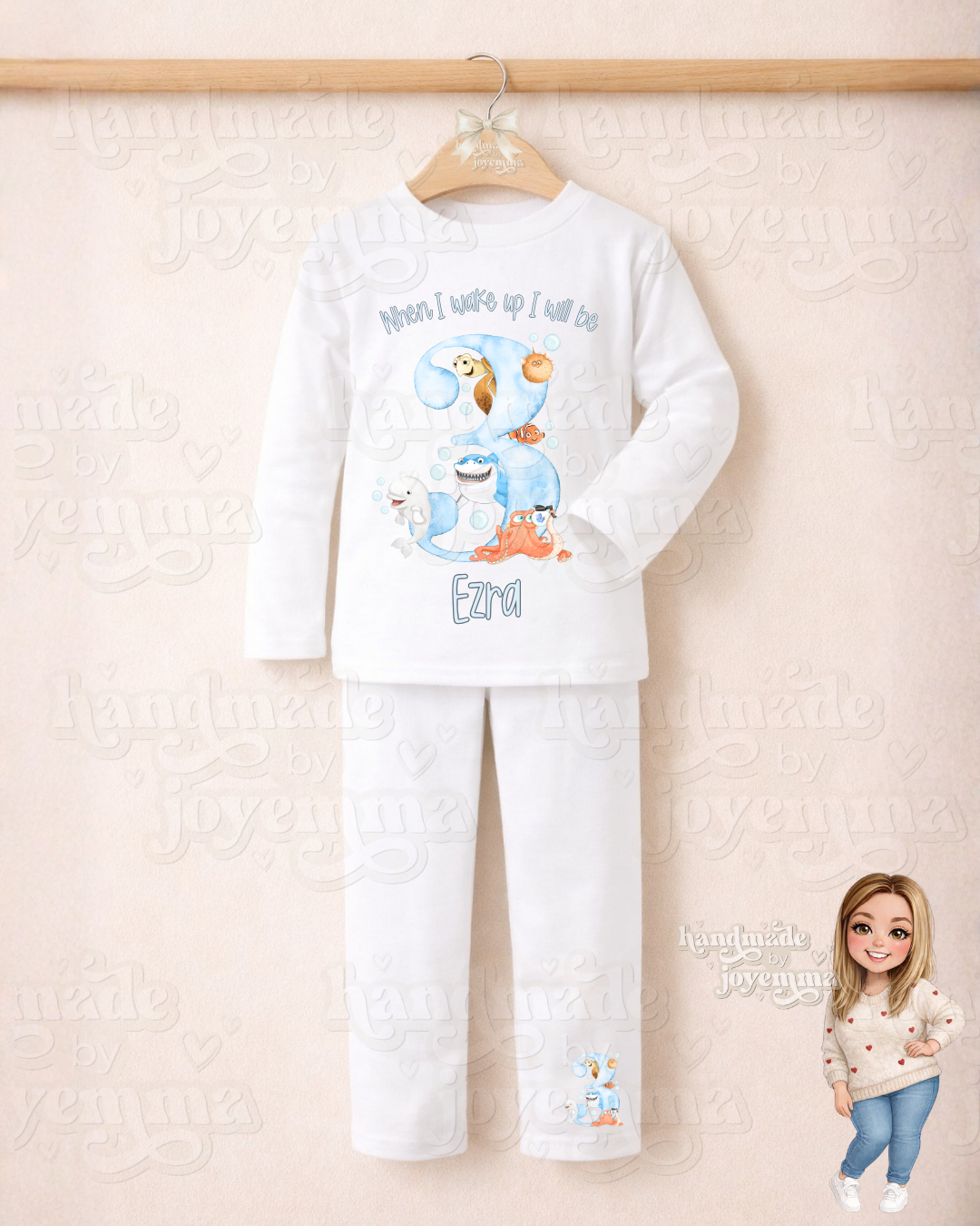 Sealife Birthday Pyjamas