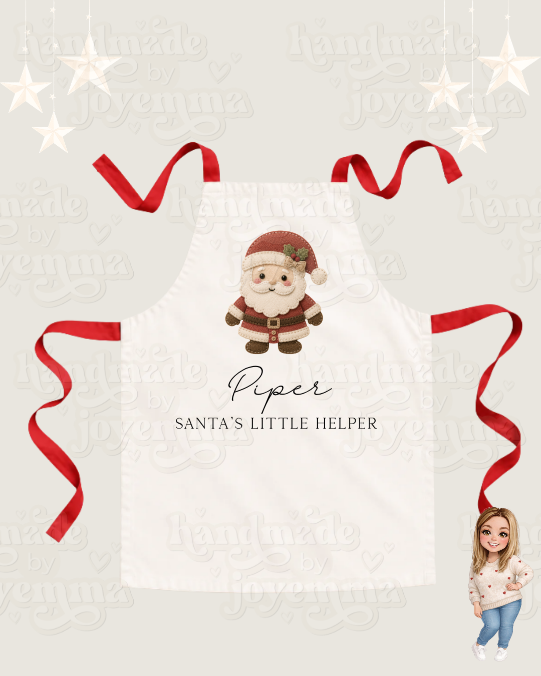 Christmas Baking Apron - Personalised