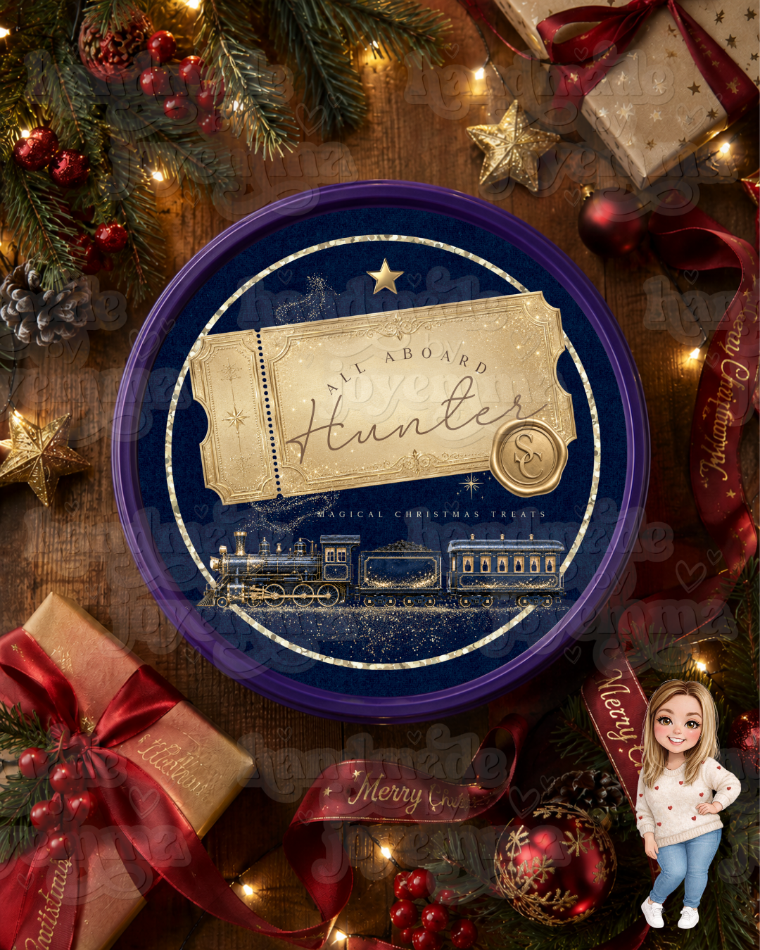 Chocolate Box Topper