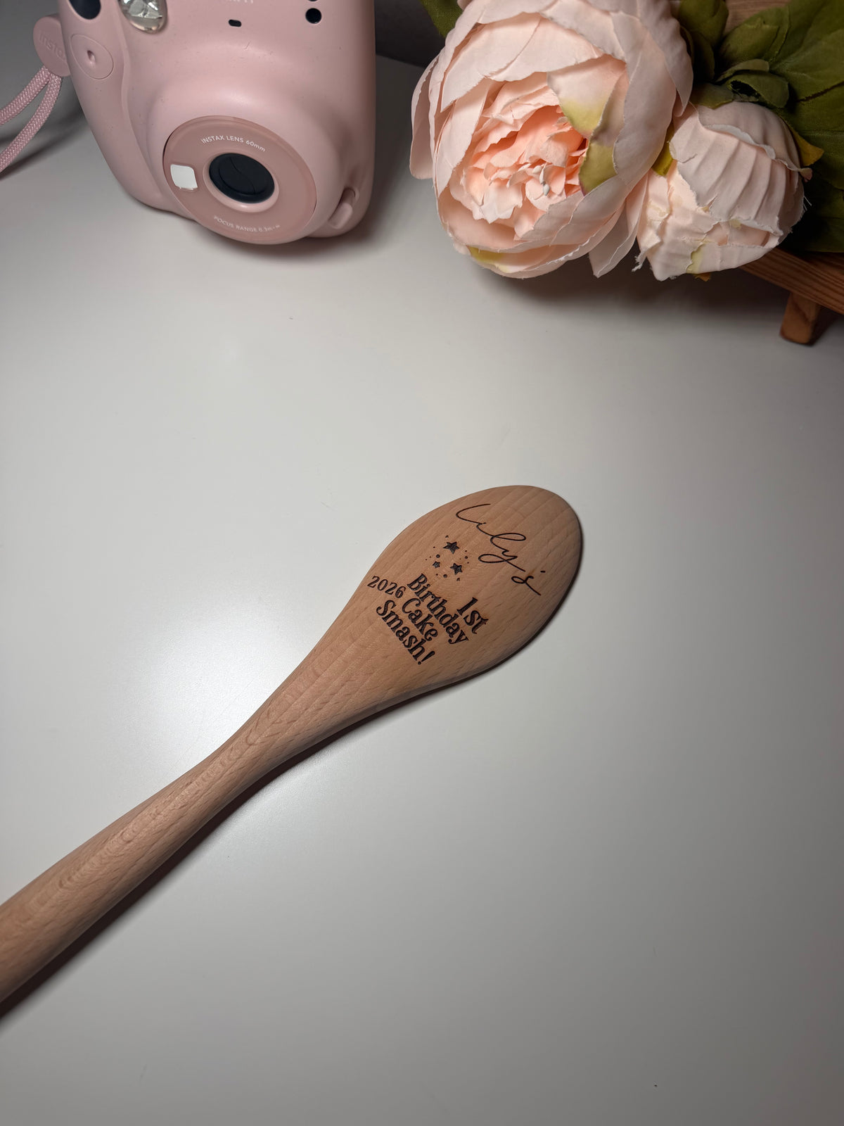 Cake Smash Wooden Spoon