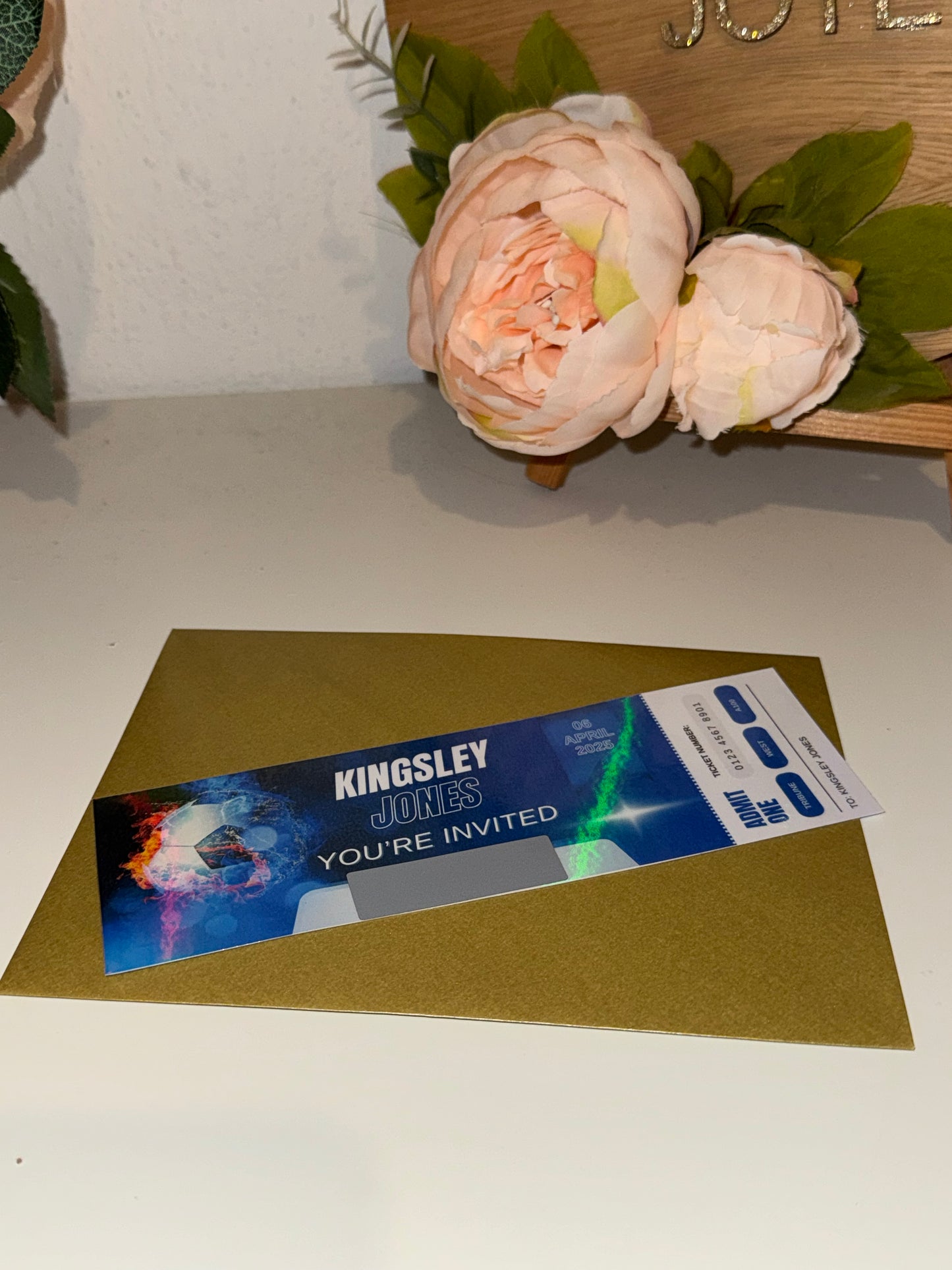 Event Ticket - Personalised