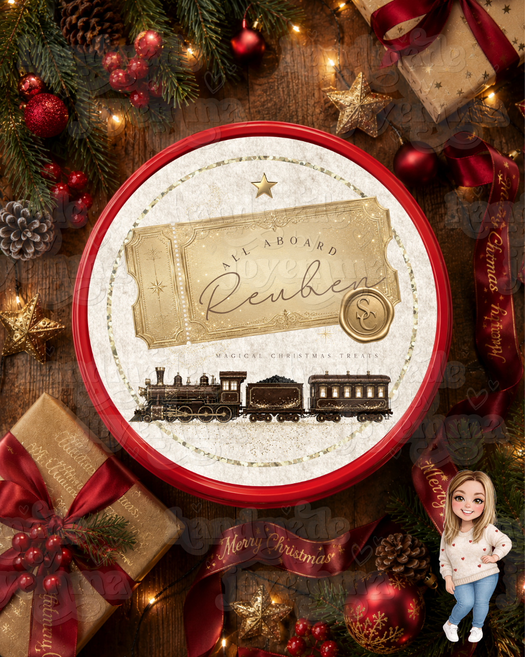 Chocolate Box Topper