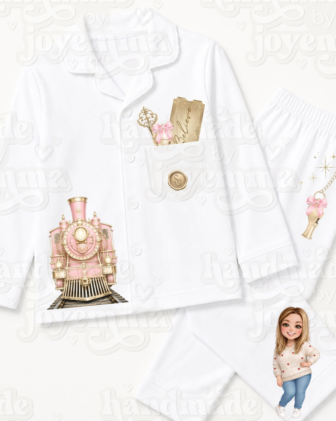 Express Train Christmas Pyjamas