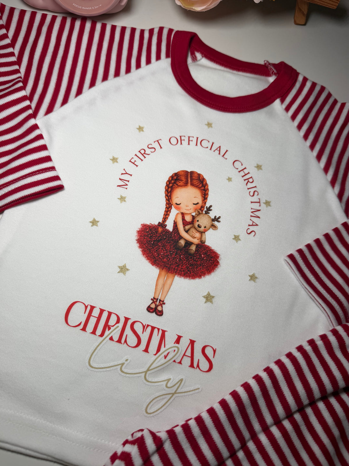 Red Striped Christmas Pyjamas