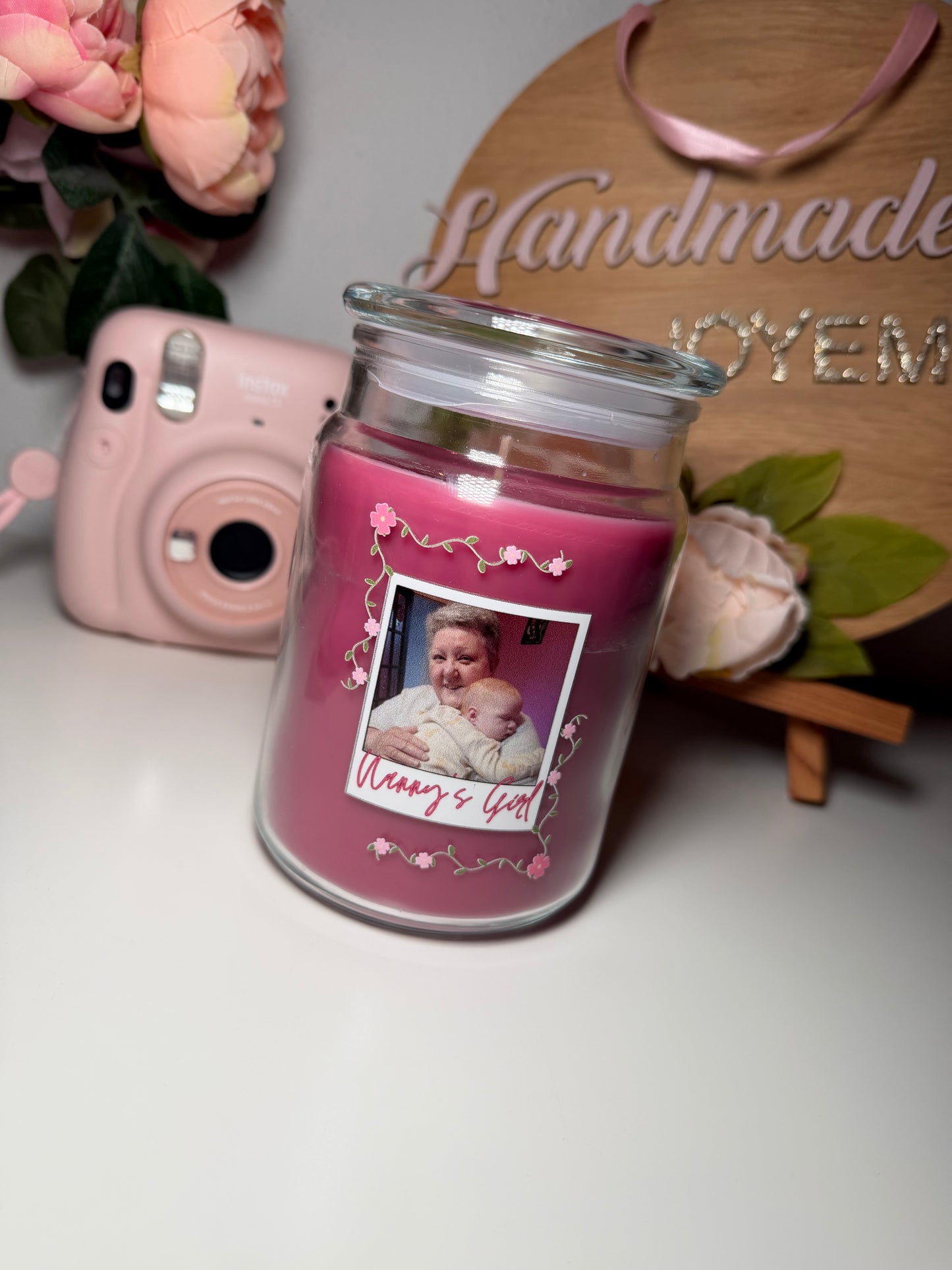 Personalised Candle - STICKER ONLY