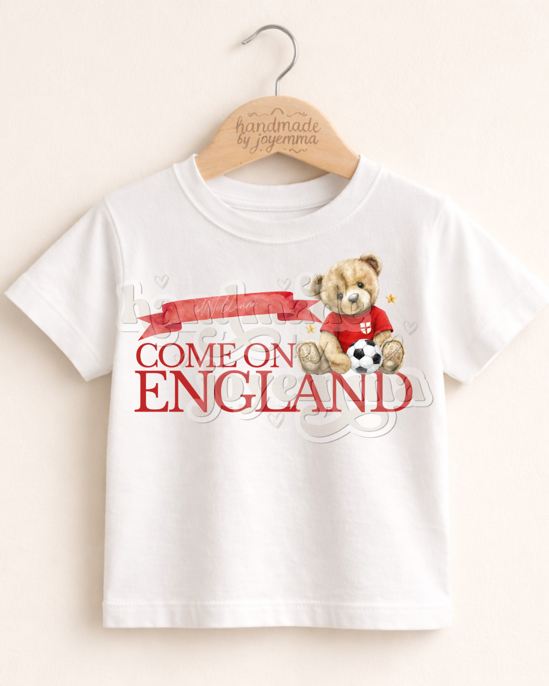 Personalised World Cup 2026 Bear T-Shirt