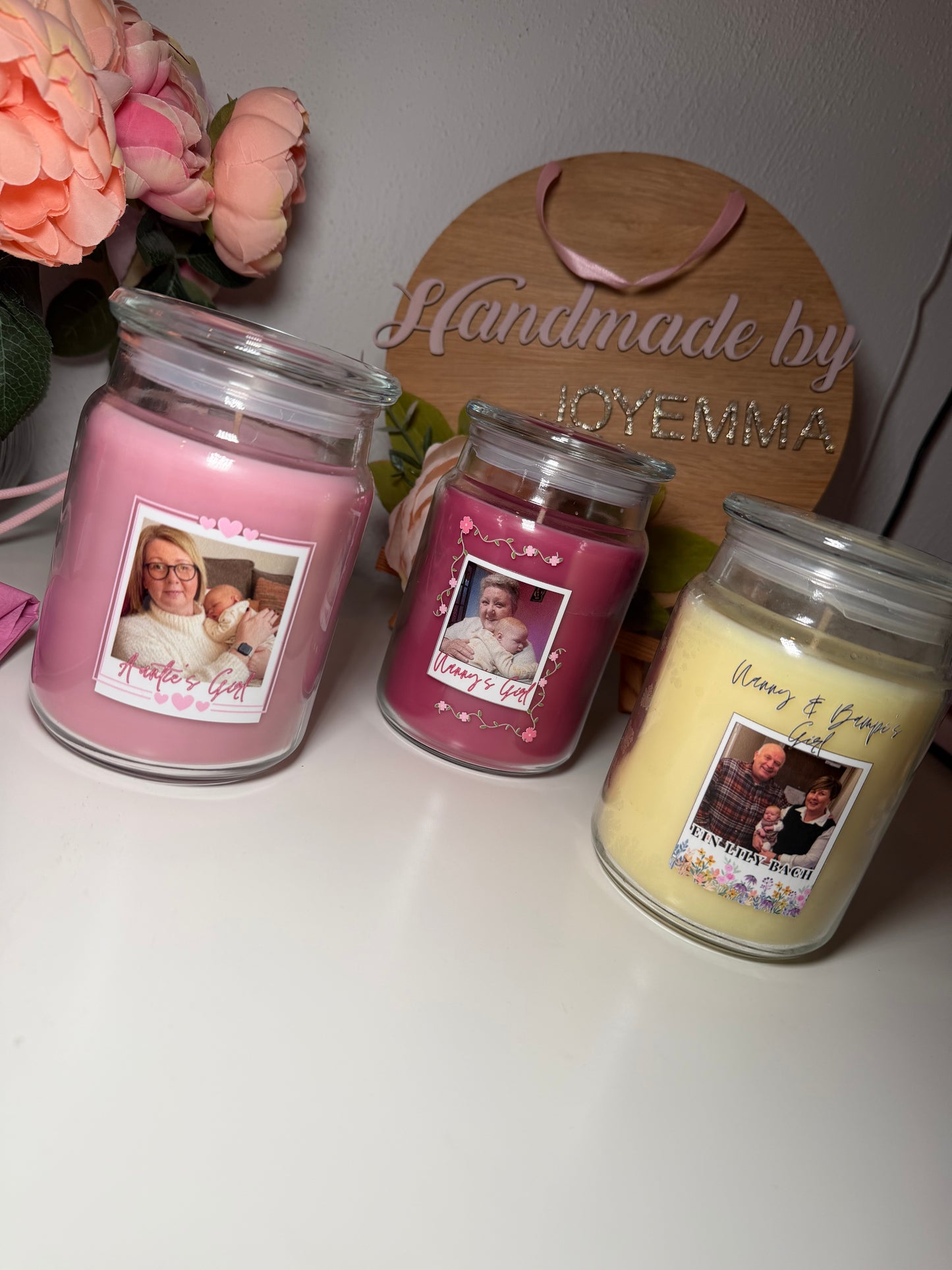 Personalised Candle - STICKER ONLY