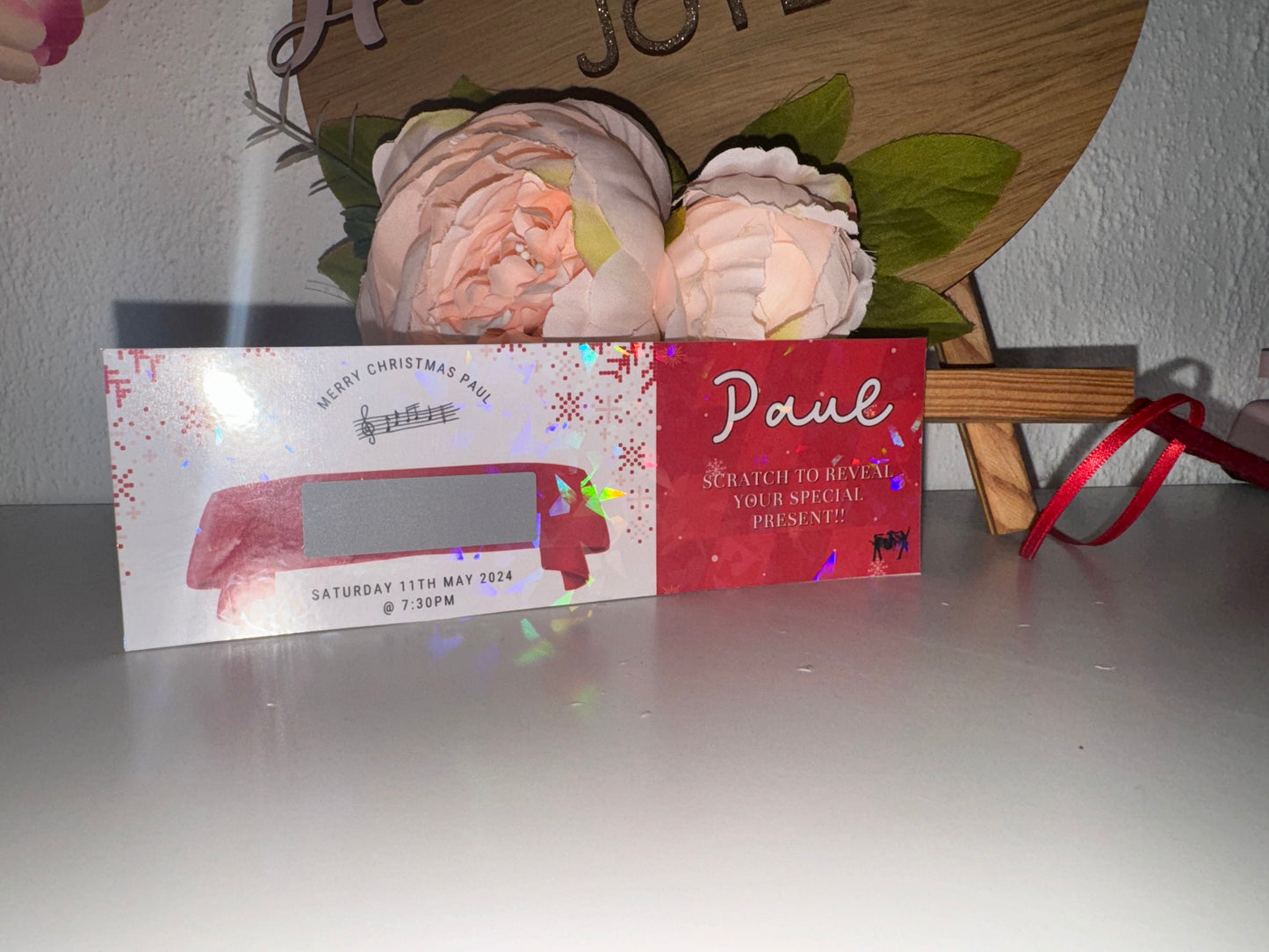 Event Ticket - Personalised