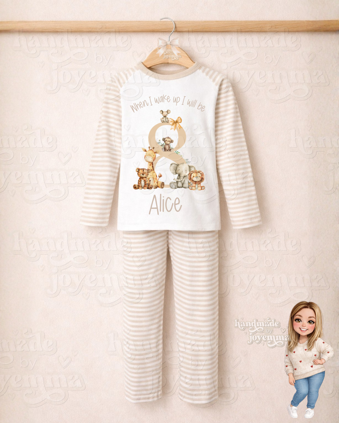 Zoo Animal Birthday Pyjamas