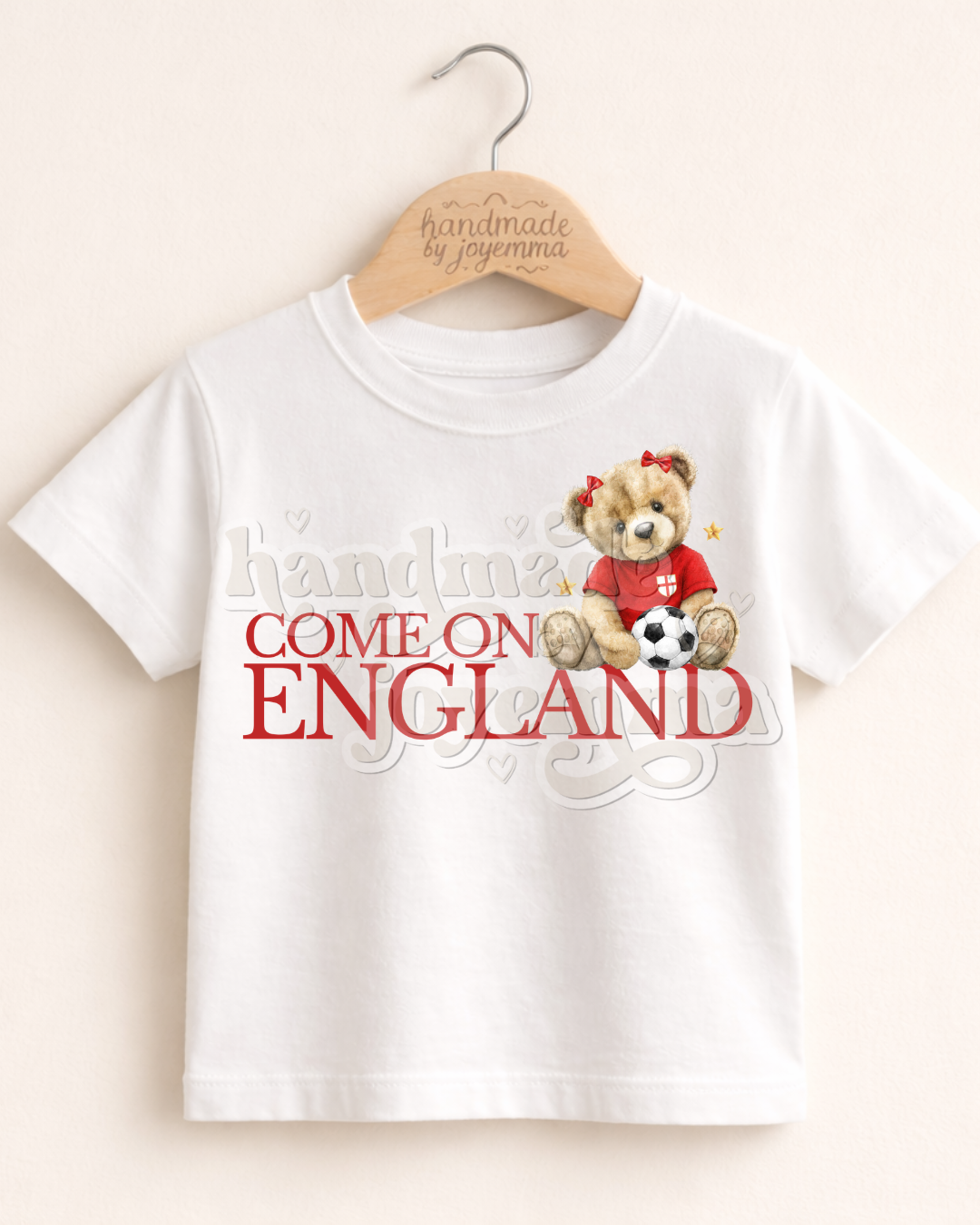 Come on England World Cup 2026 Bear T-Shirt